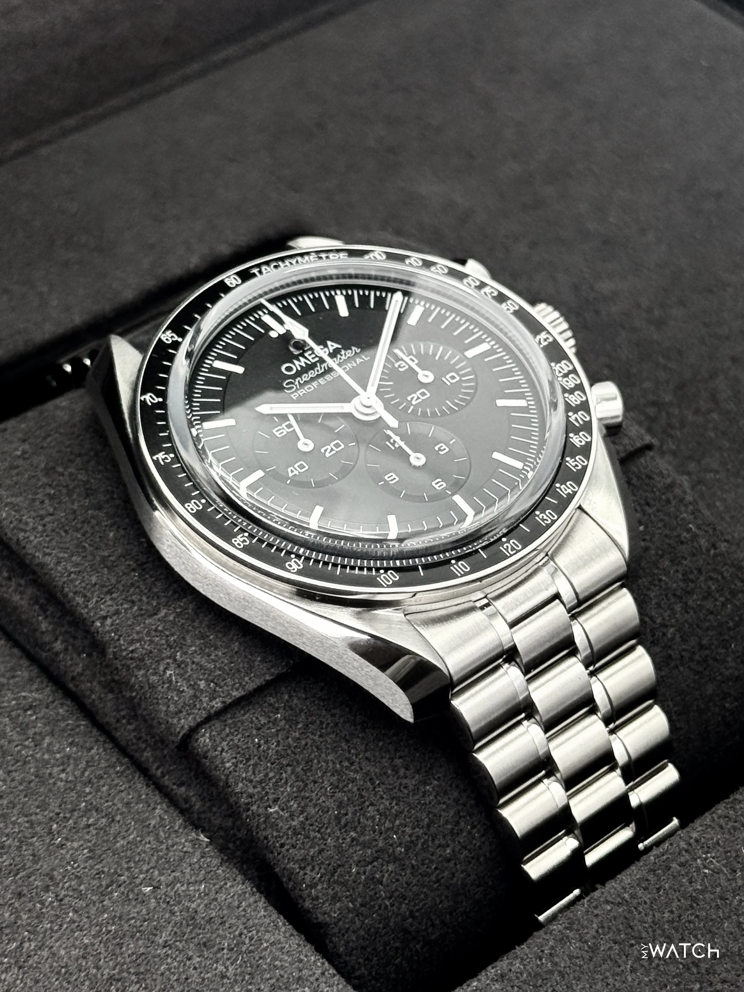 2025 Omega Speedmaster Moonwatch Pro 42mm 310.30.42.50.01.002 Black Dial - Image 6