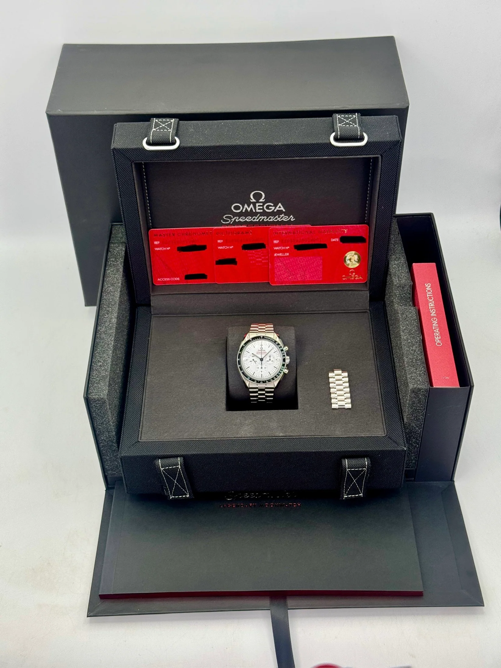 2025 Omega Speedmaster Moonwatch Pro 42mm 310.30.42.50.04.001 White Dial - Image 11