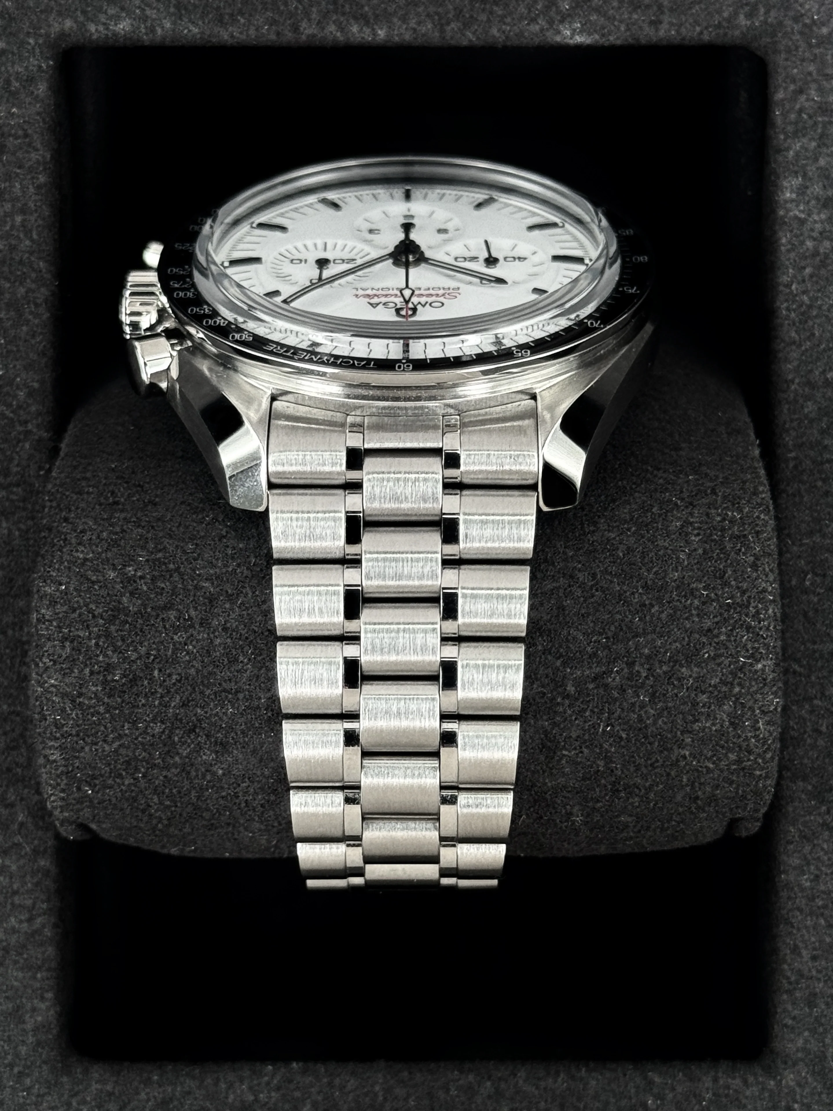 2025 Omega Speedmaster Moonwatch Pro 42mm 310.30.42.50.04.001 White Dial - Image 4