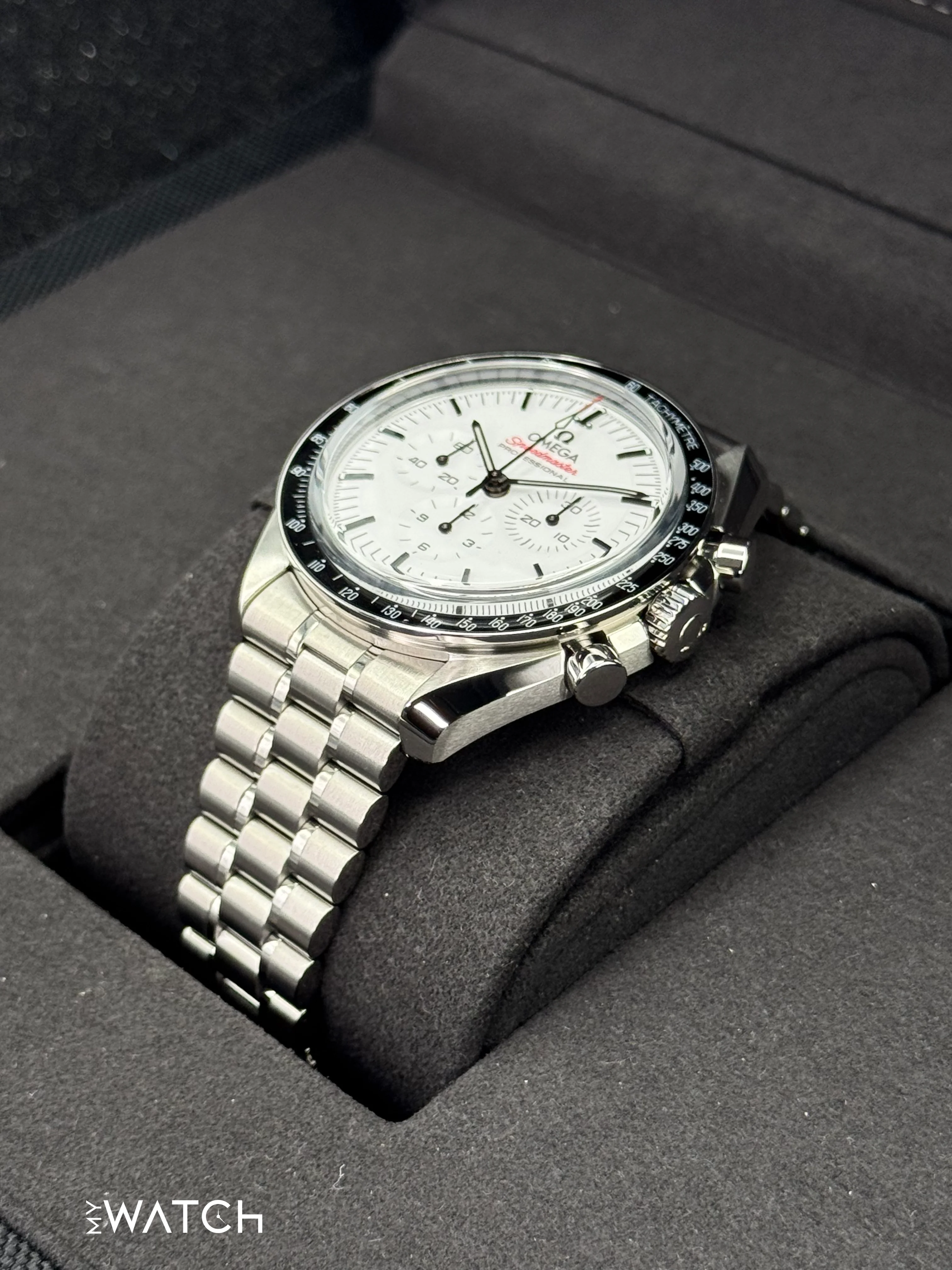 2025 Omega Speedmaster Moonwatch Pro 42mm 310.30.42.50.04.001 White Dial - Image 5