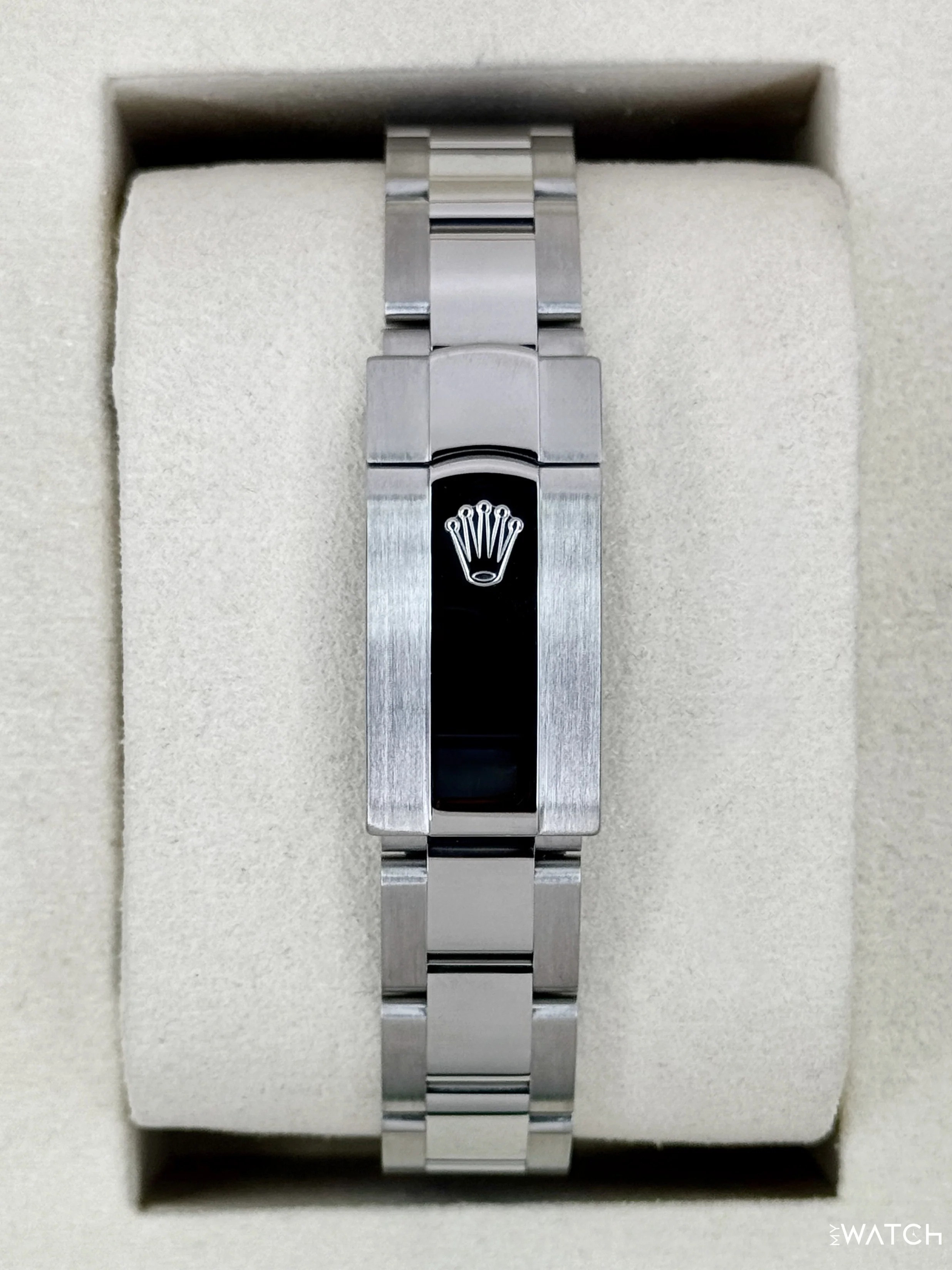 2025 Rolex Lady Datejust 31mm 278274 Stainless Steel Oyster Azzuro Blue Floral Dial - Image 2