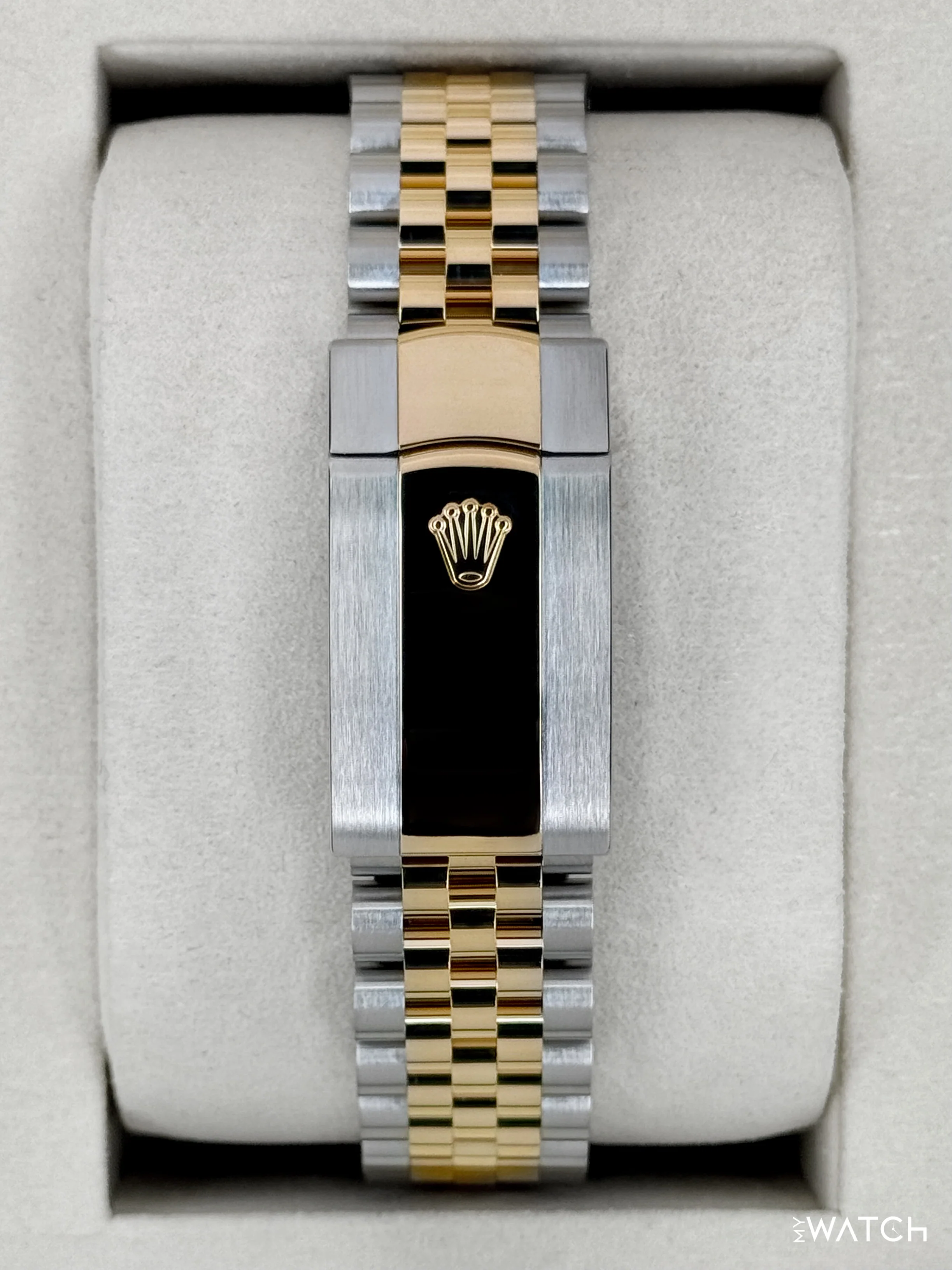 NEW 2025 Rolex Datejust 41mm 126333 Two-Tone Jubilee Black Dial - Image 2