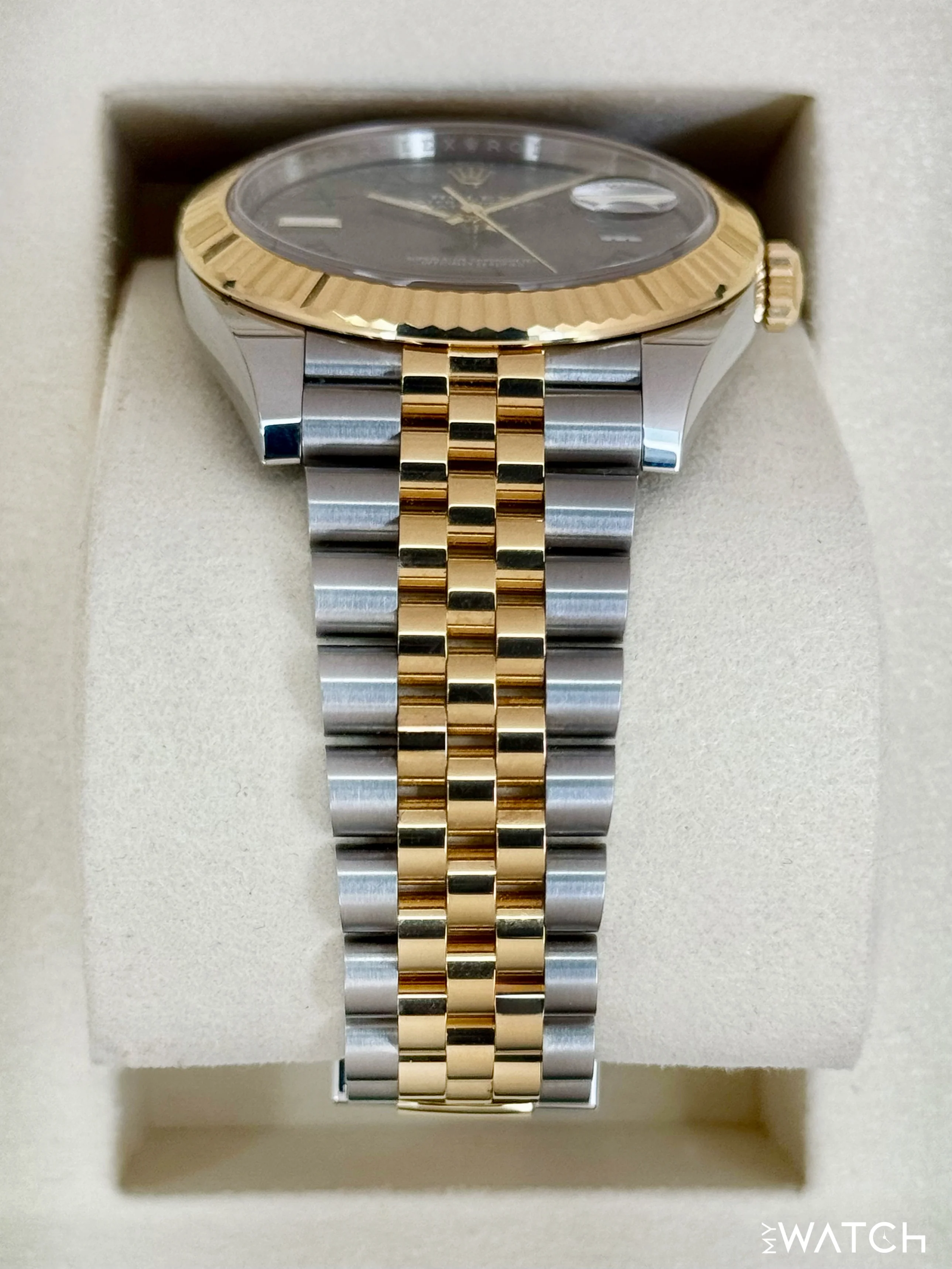 2025 Rolex Datejust 41mm 126333 Two-Tone Jubilee Wimbledon Dial - Image 3