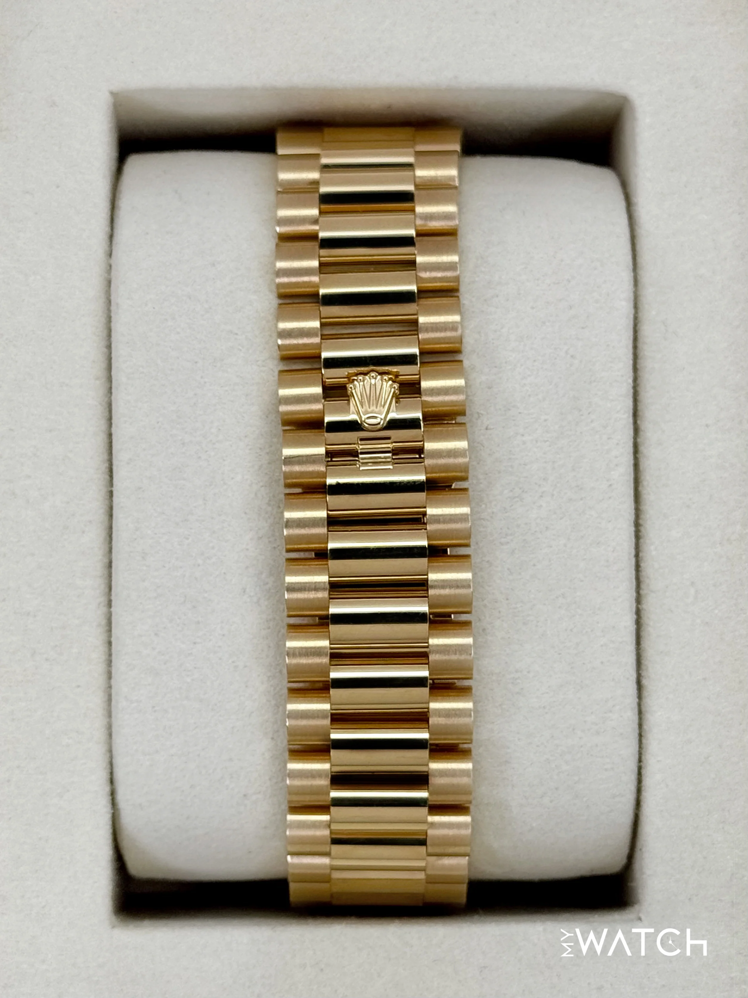 2025 Rolex Day-Date 40mm 228238 Presidential Yellow Gold Green Dial - Image 2
