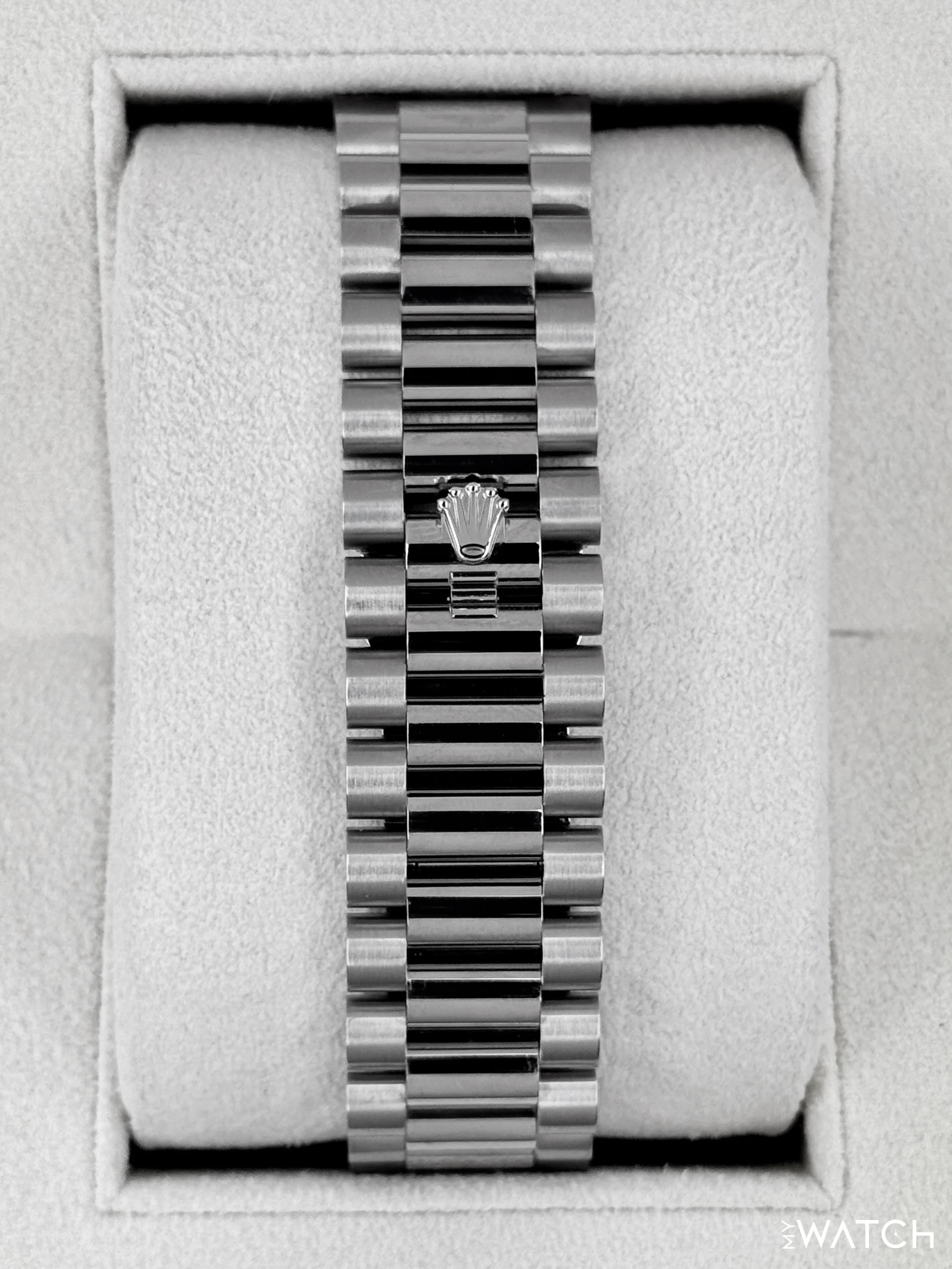 2025 Rolex Day-Date 40mm 228239 Presidential White Gold Meteorite Diamond Dial - Image 2