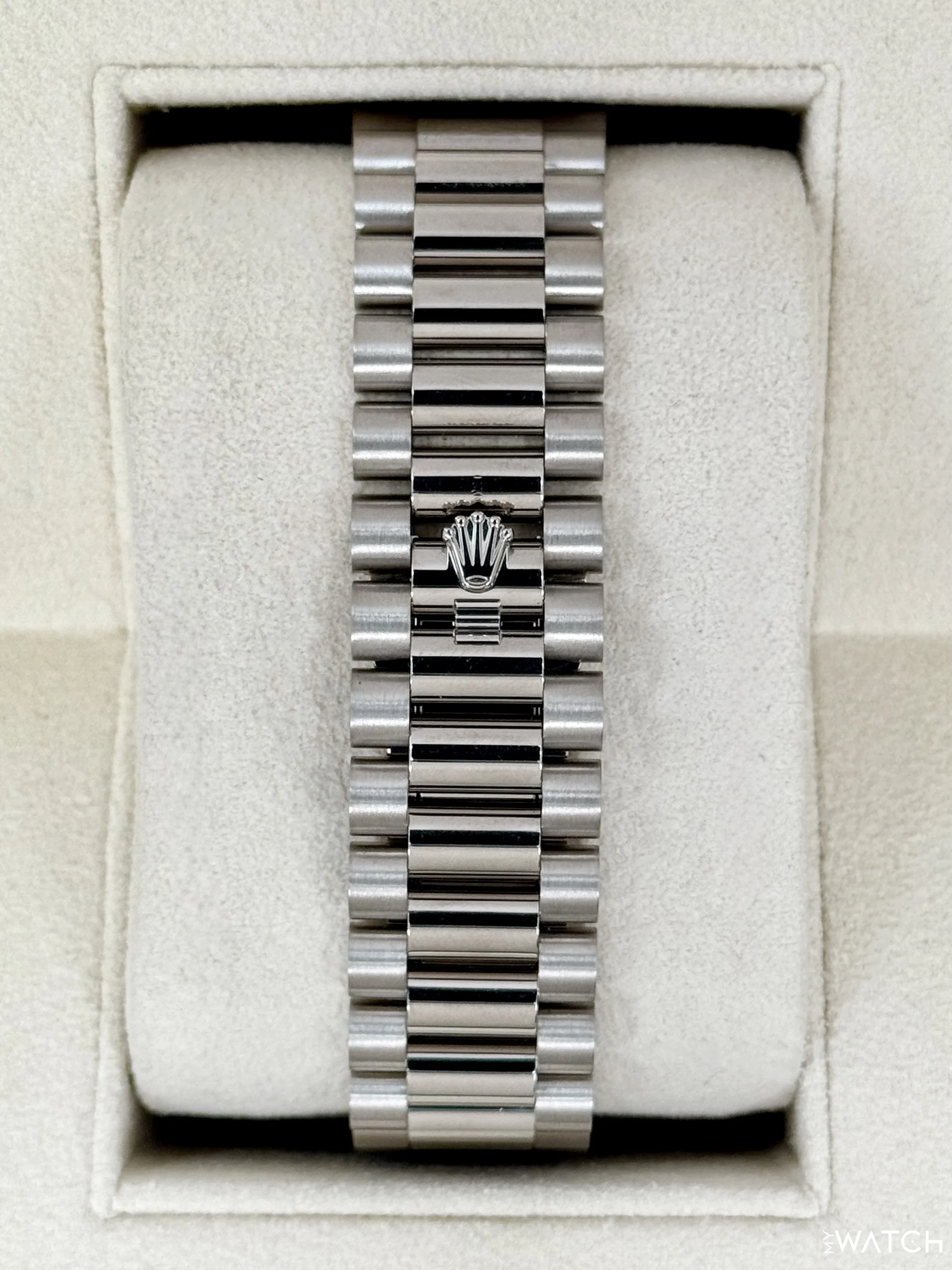 2025 Rolex Day-Date 40mm 228239 Presidential White Gold Meteorite Diamond Dial - Image 2