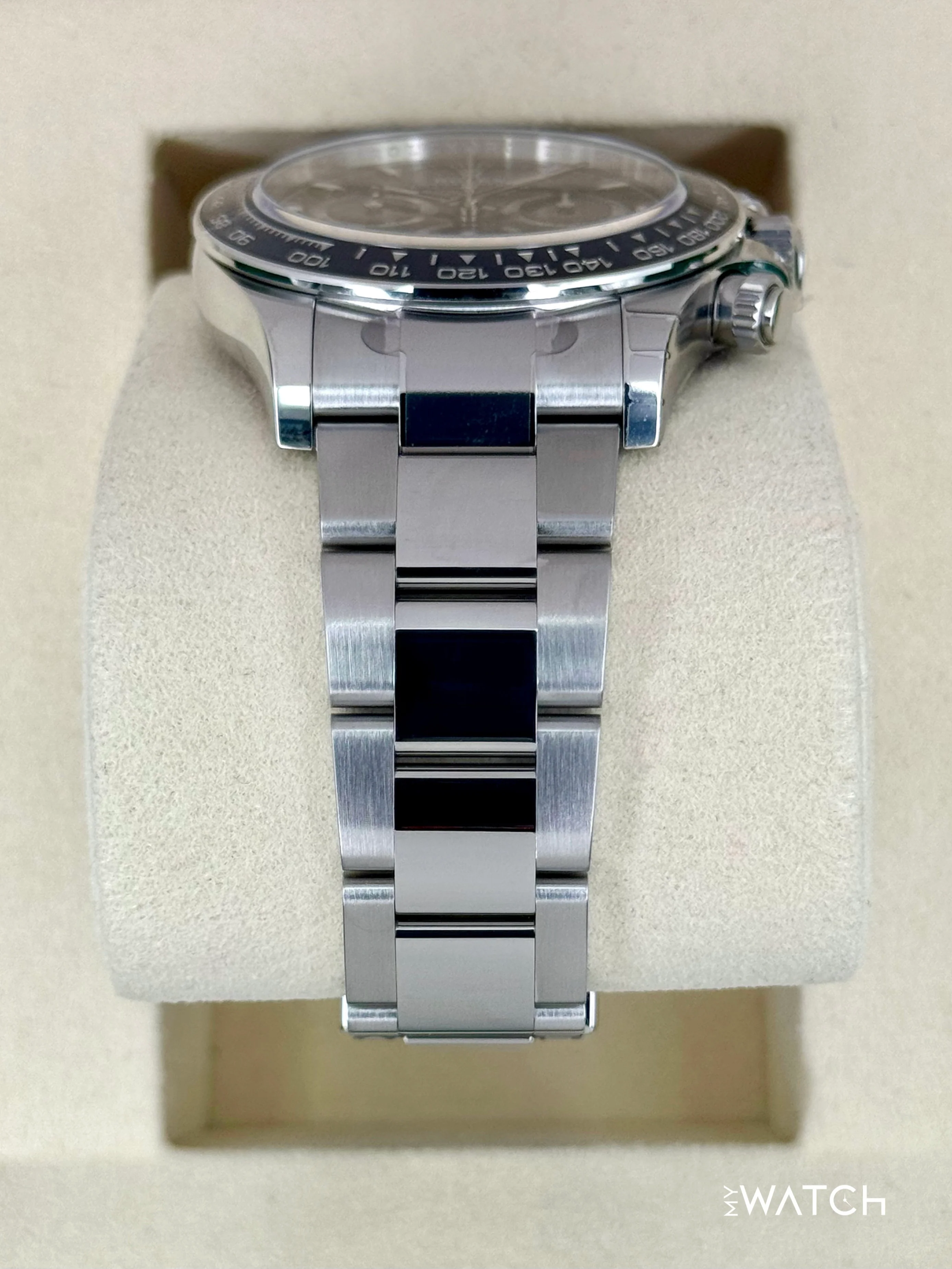 2025 Rolex Daytona 40mm 126500LN Stainless Steel Black Dial (STICKERED) - Image 3