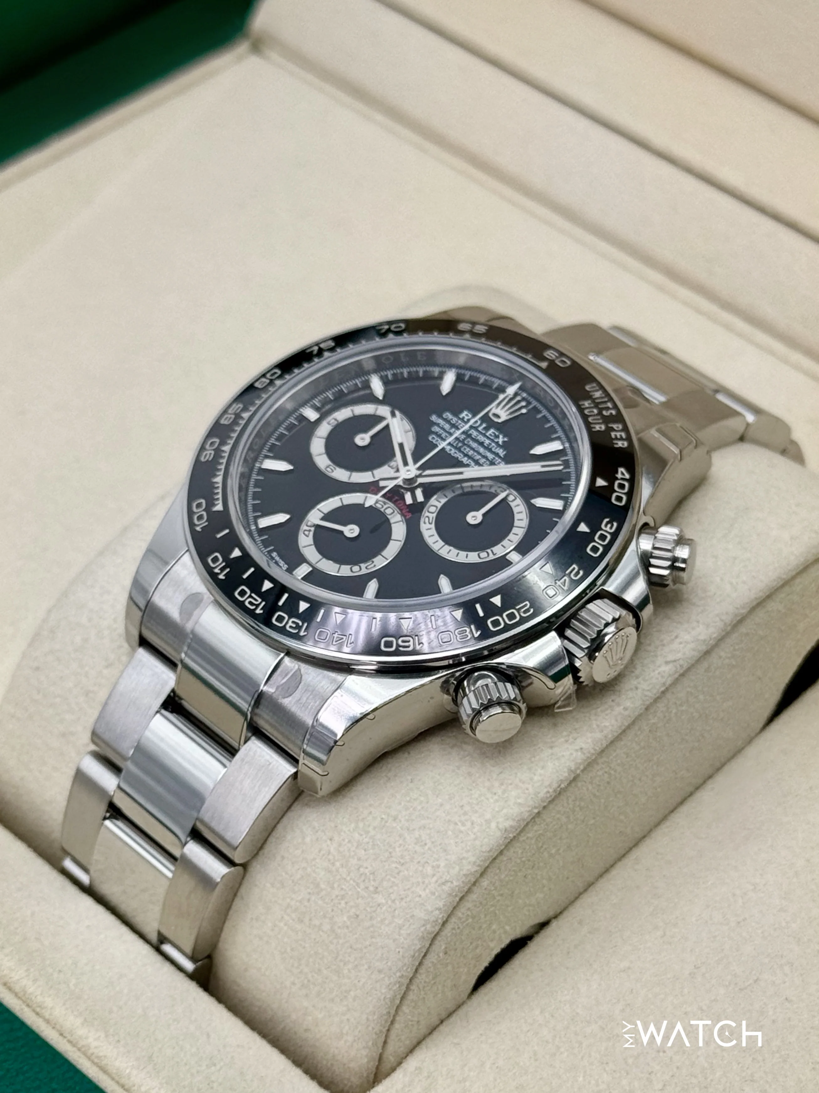 2025 Rolex Daytona 40mm 126500LN Stainless Steel Black Dial (STICKERED) - Image 5