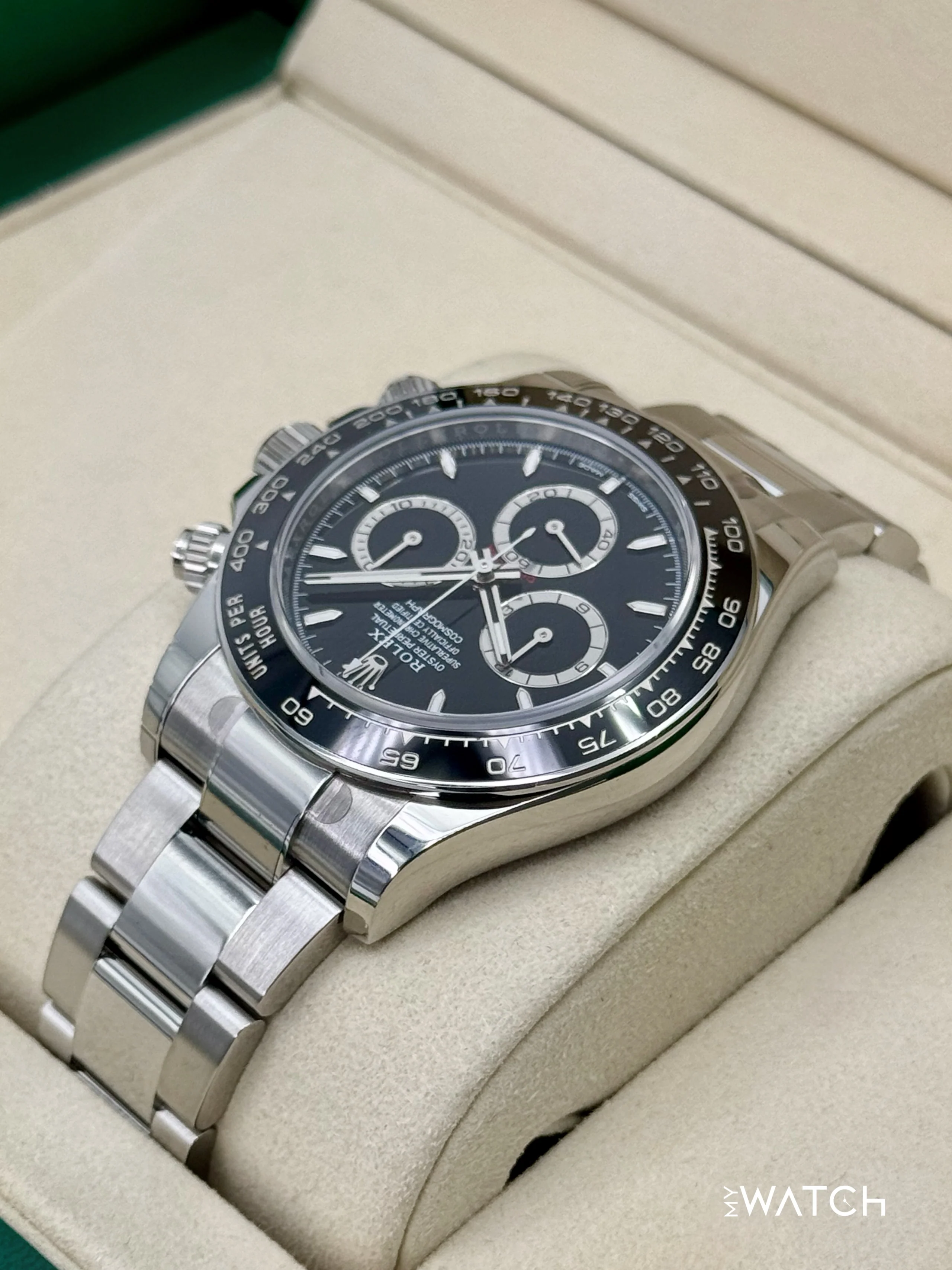 2025 Rolex Daytona 40mm 126500LN Stainless Steel Black Dial (STICKERED) - Image 7