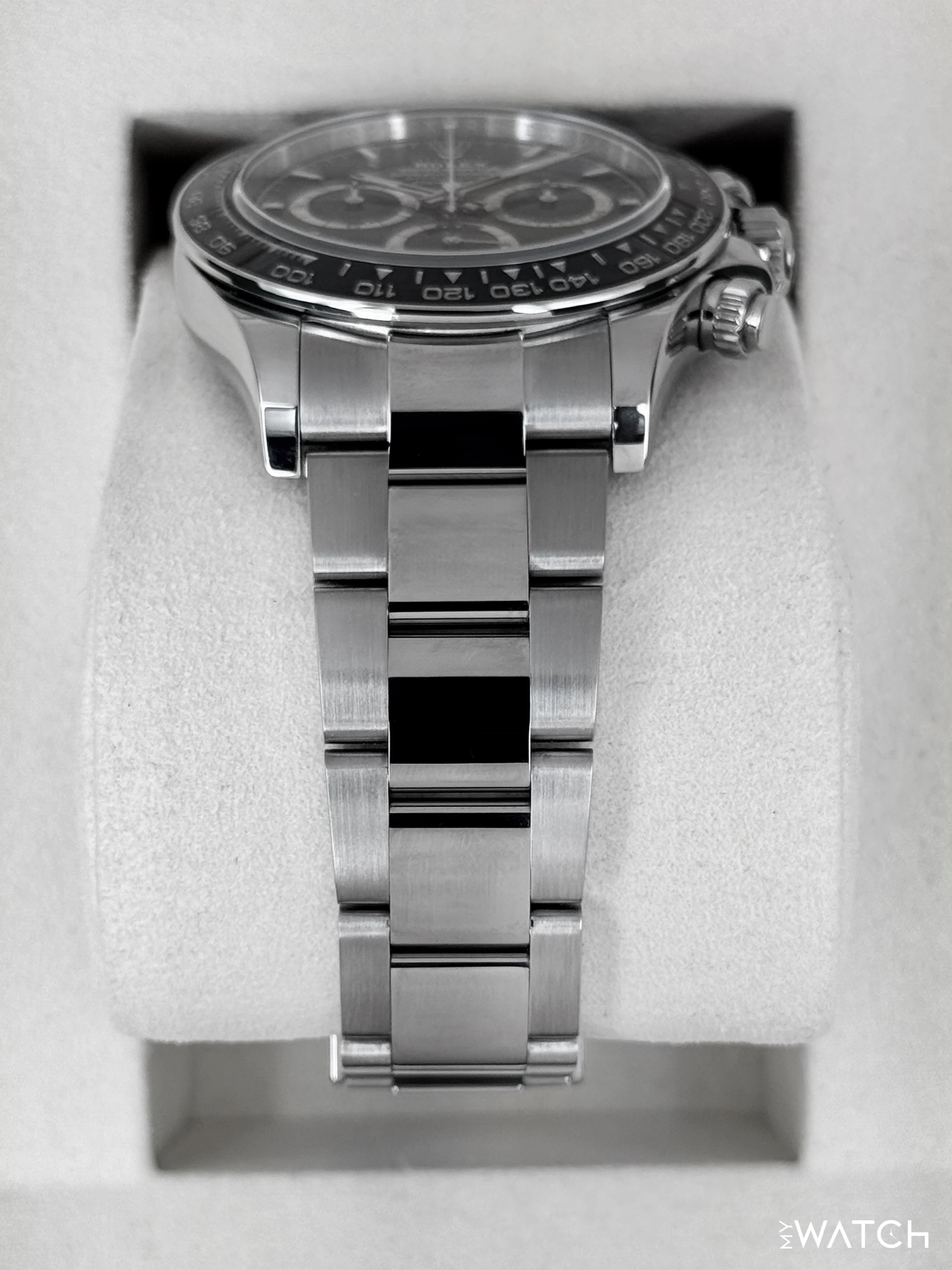 2025 Rolex Daytona 40mm 126500LN Stainless Steel Black Dial - Image 3