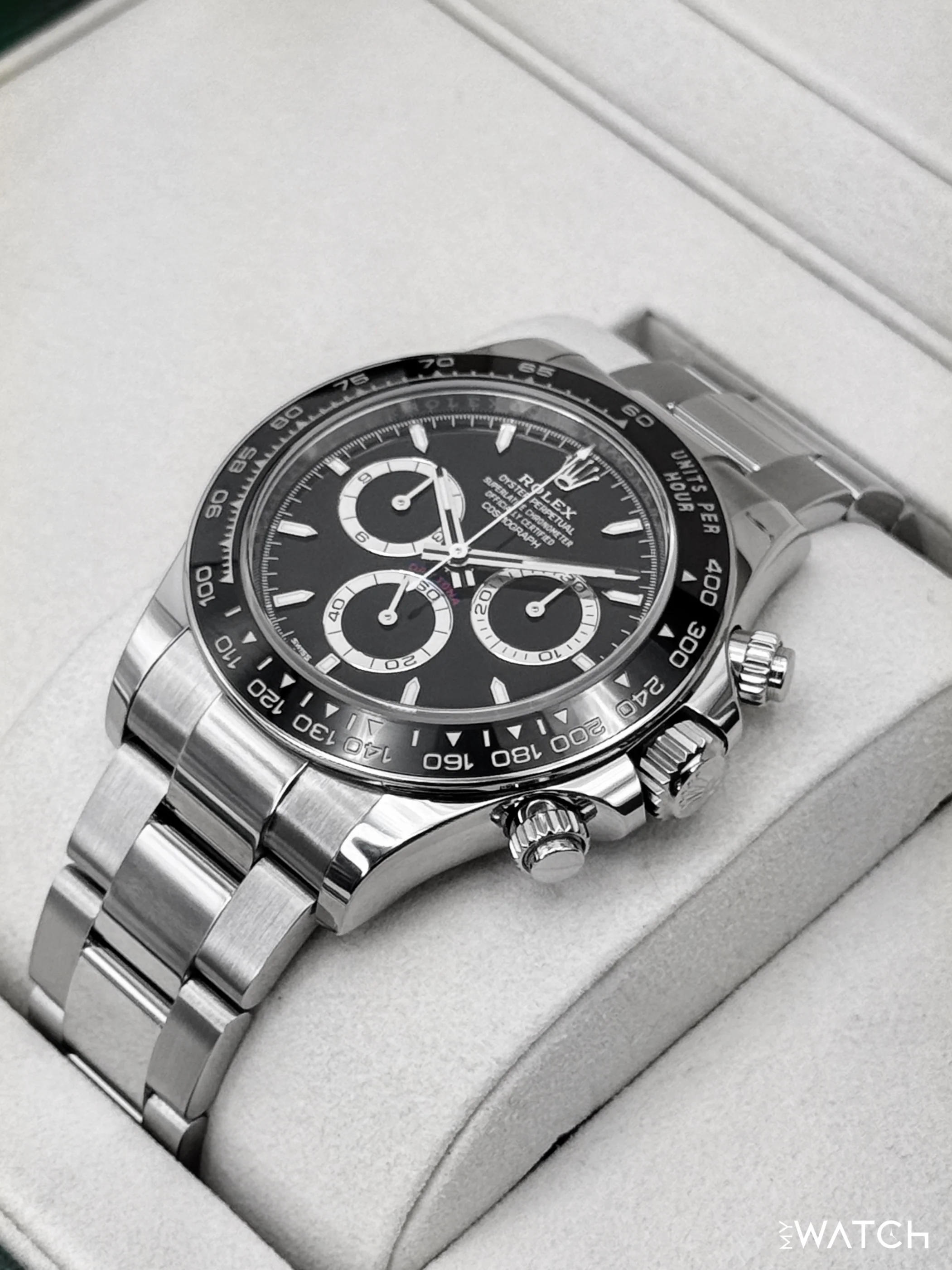 2025 Rolex Daytona 40mm 126500LN Stainless Steel Black Dial - Image 5