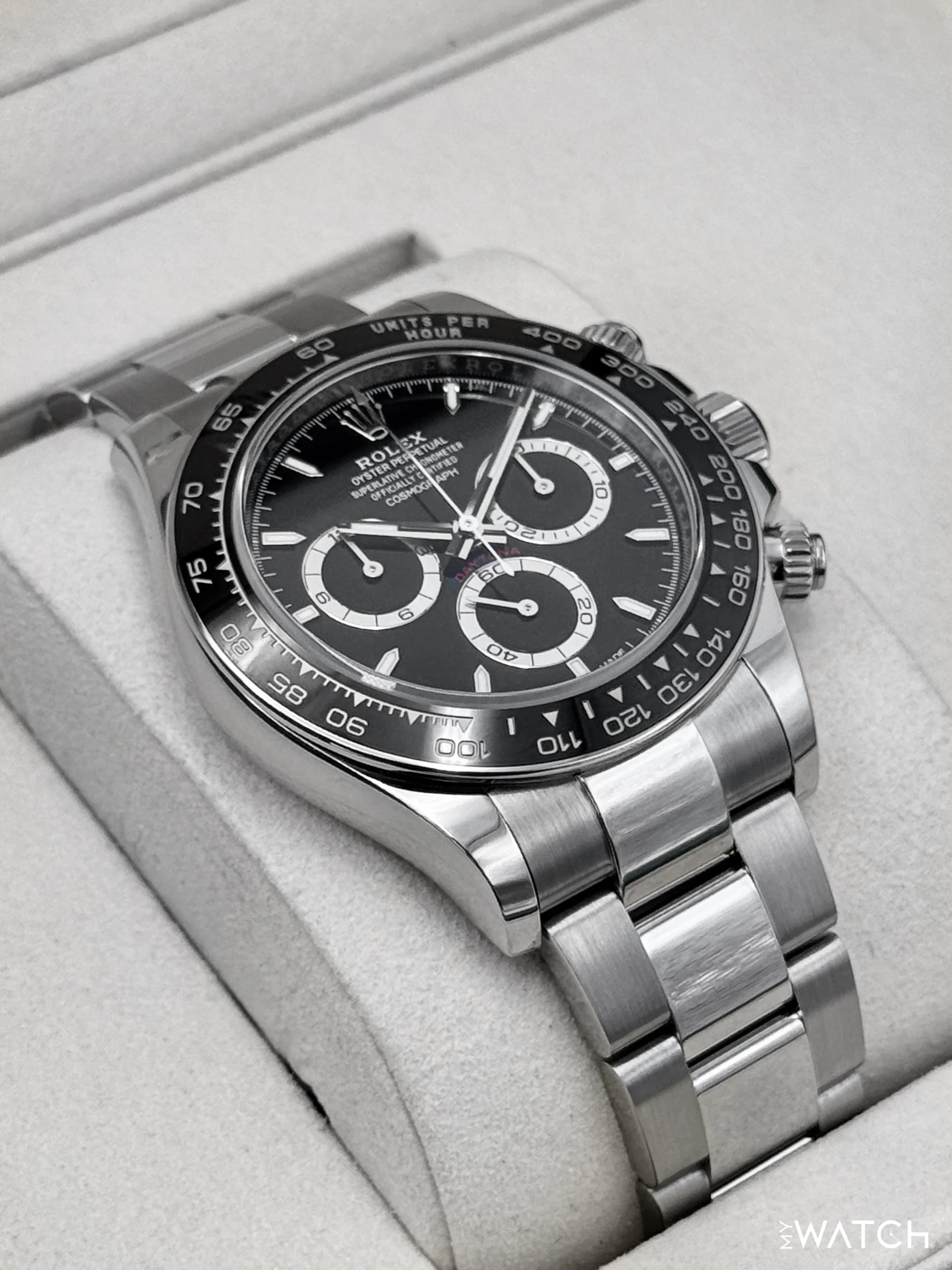 2025 Rolex Daytona 40mm 126500LN Stainless Steel Black Dial - Image 6