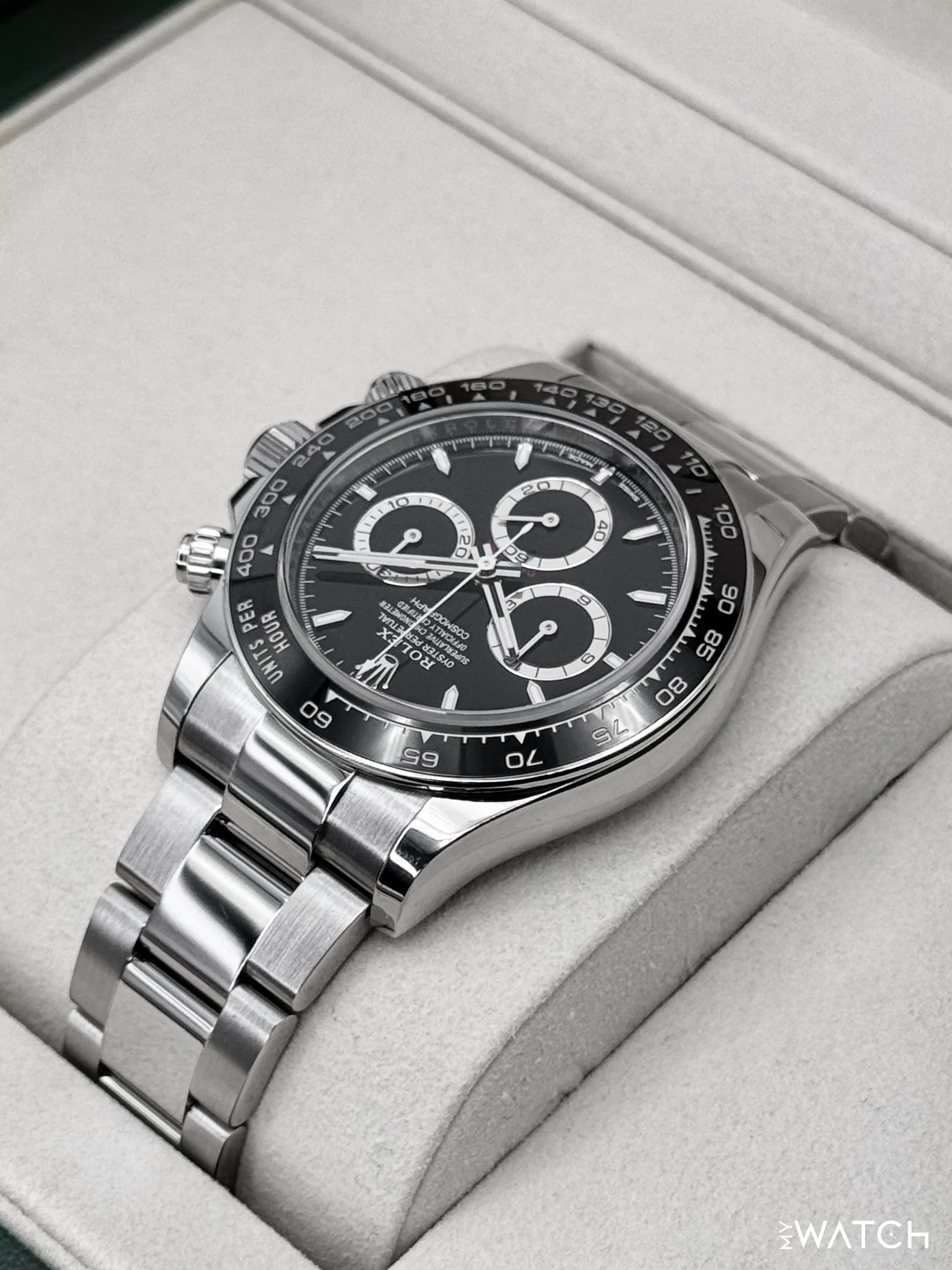 2025 Rolex Daytona 40mm 126500LN Stainless Steel Black Dial - Image 7
