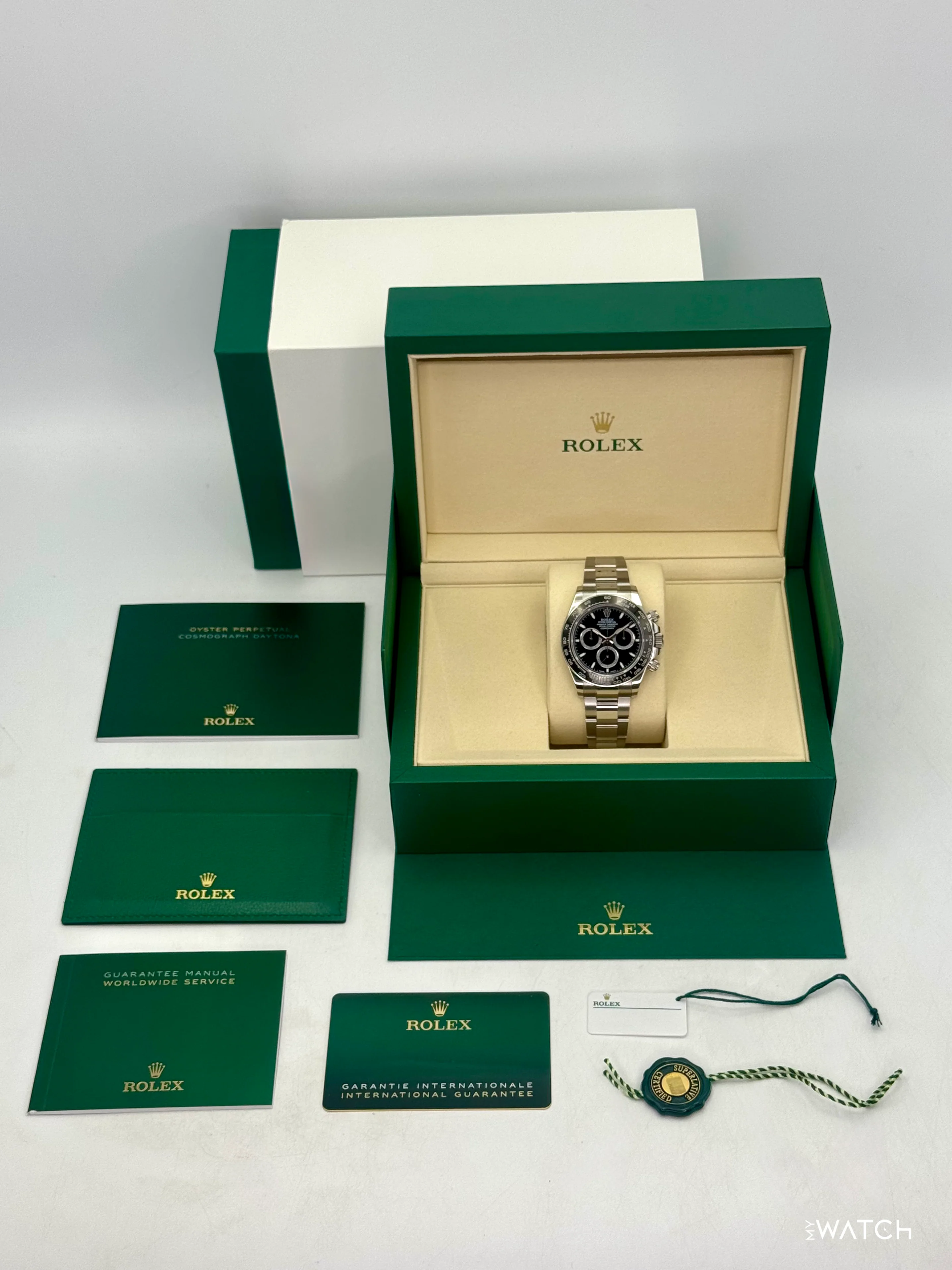 2025 Rolex Daytona 40mm 126500LN Stainless Steel Black Dial - Image 10