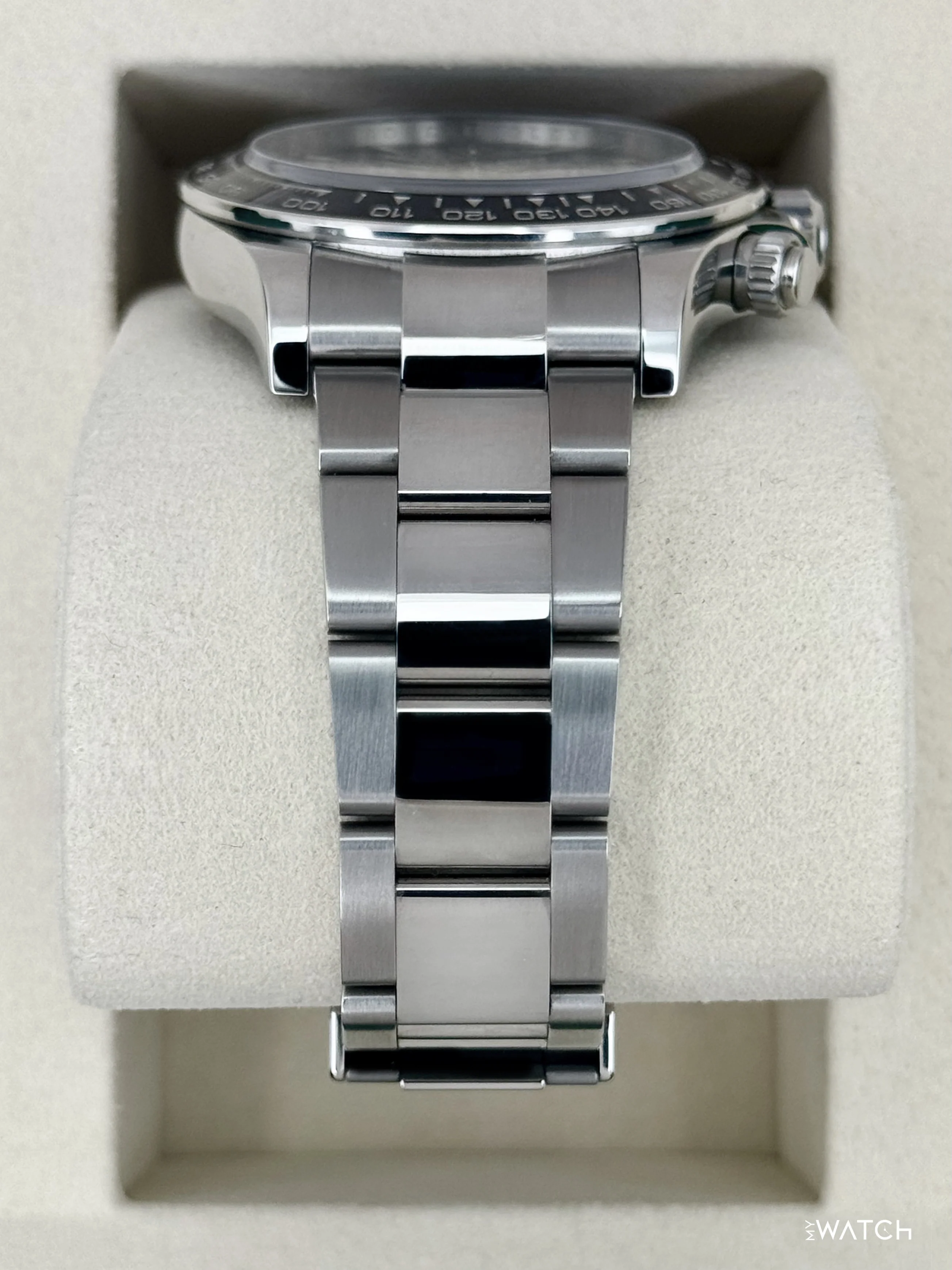 2025 Rolex Daytona 40mm 126500LN Stainless Steel Black Dial - Image 3
