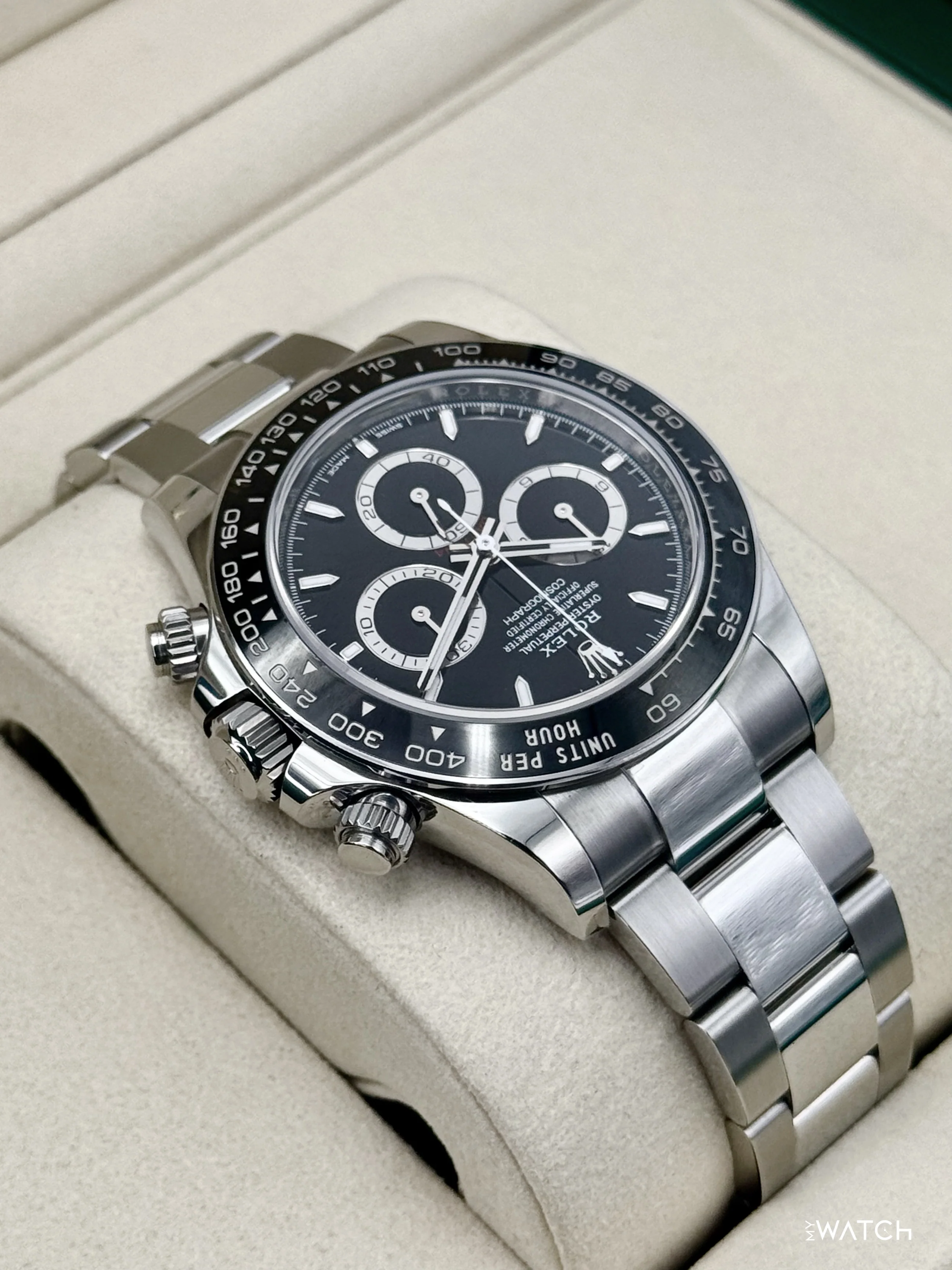 2025 Rolex Daytona 40mm 126500LN Stainless Steel Black Dial - Image 8