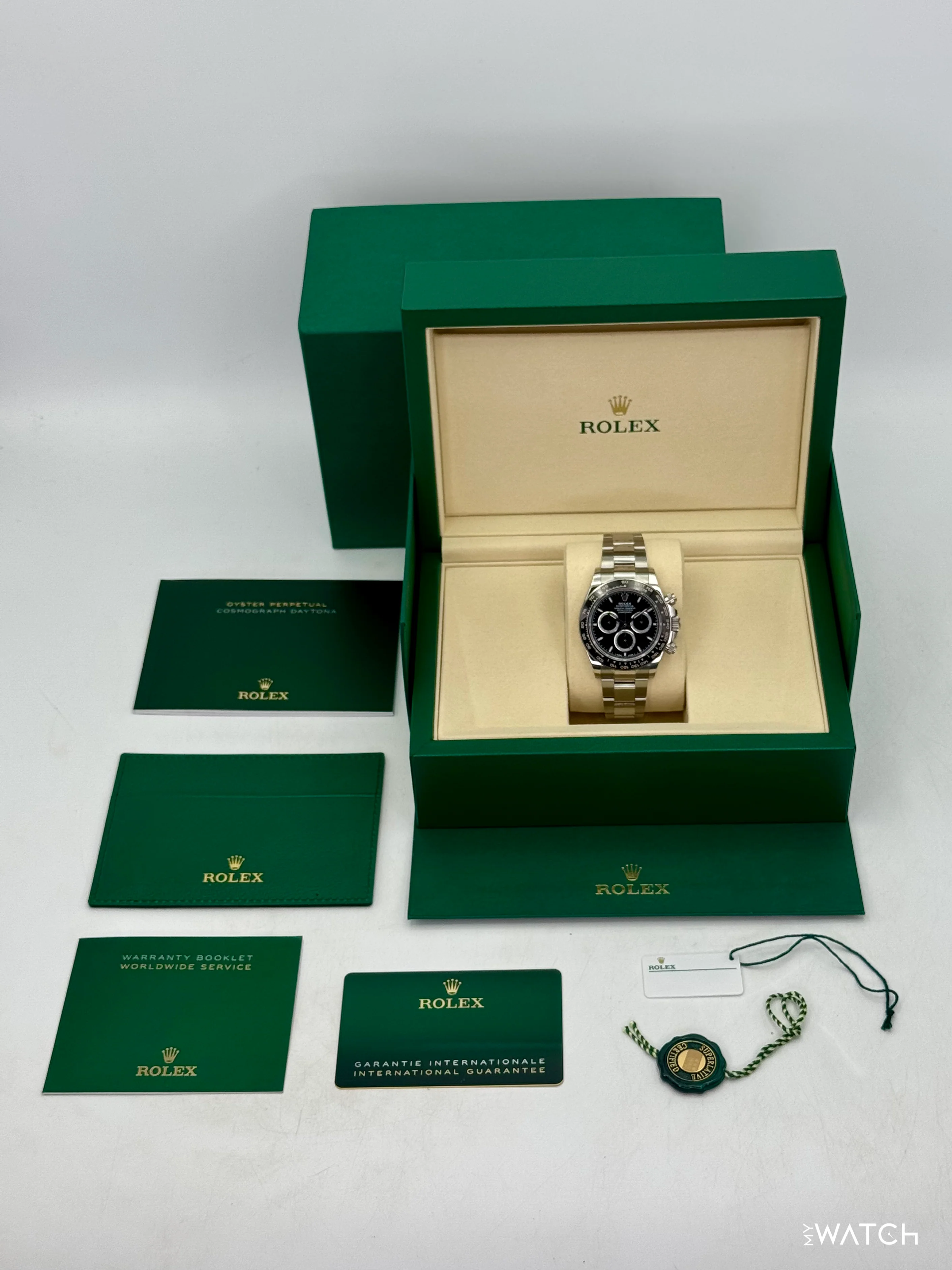 2025 Rolex Daytona 40mm 126500LN Stainless Steel Black Dial - Image 10