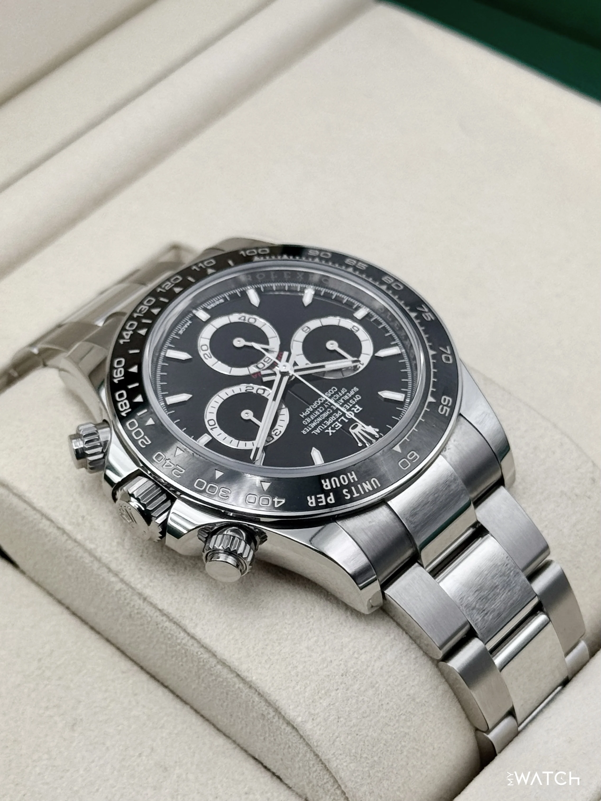 2025 Rolex Daytona 40mm 126500LN Stainless Steel Black Dial - Image 8