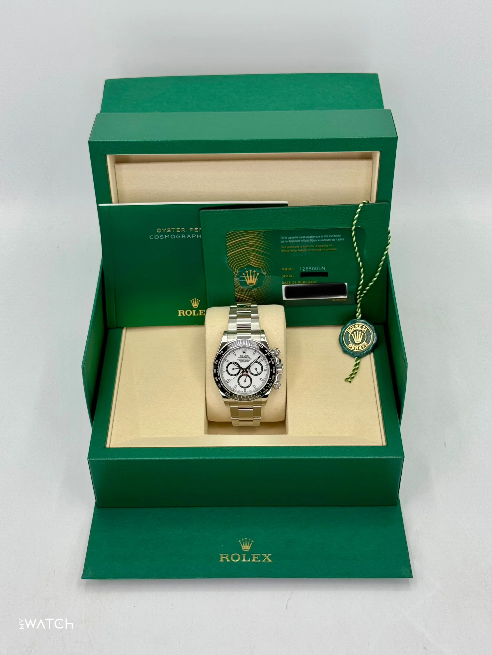 2025 Rolex Daytona 40mm 126500LN Stainless Steel Panda Dial - Image 9