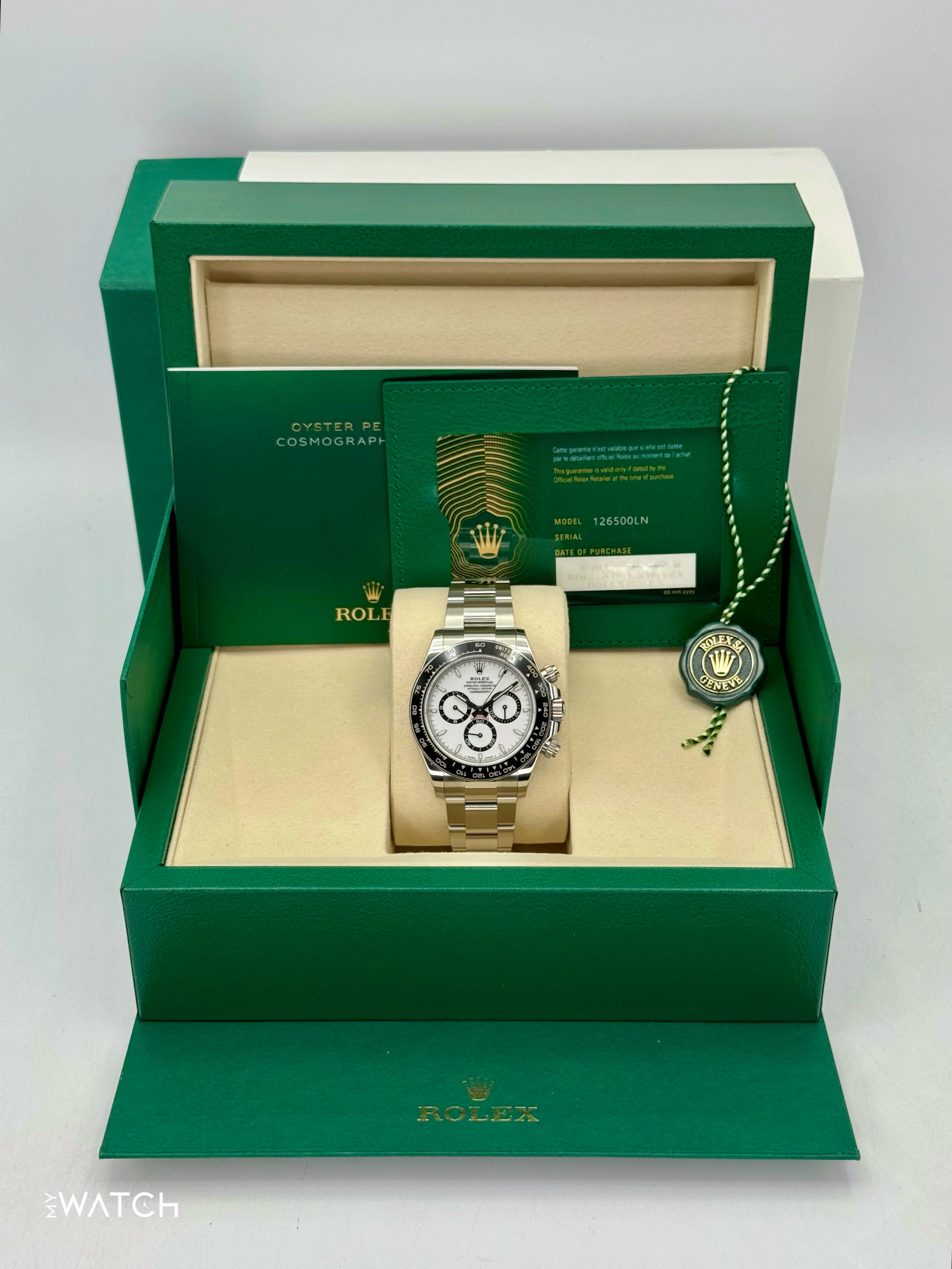2025 Rolex Daytona 40mm 126500LN Stainless Steel Panda Dial - Image 9