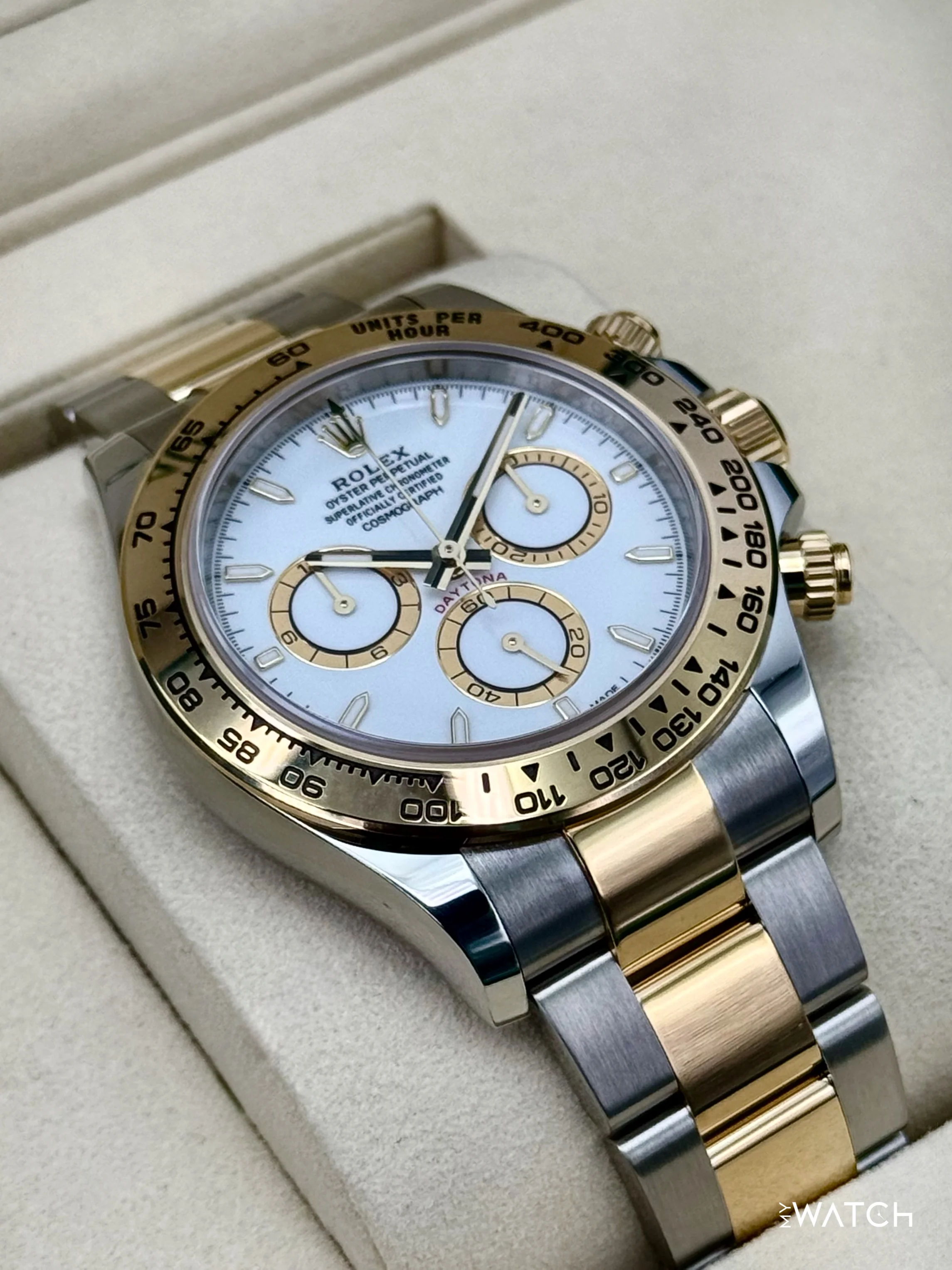 2025 Rolex Daytona 40mm 126503 Two-Tone White Dial - Image 6
