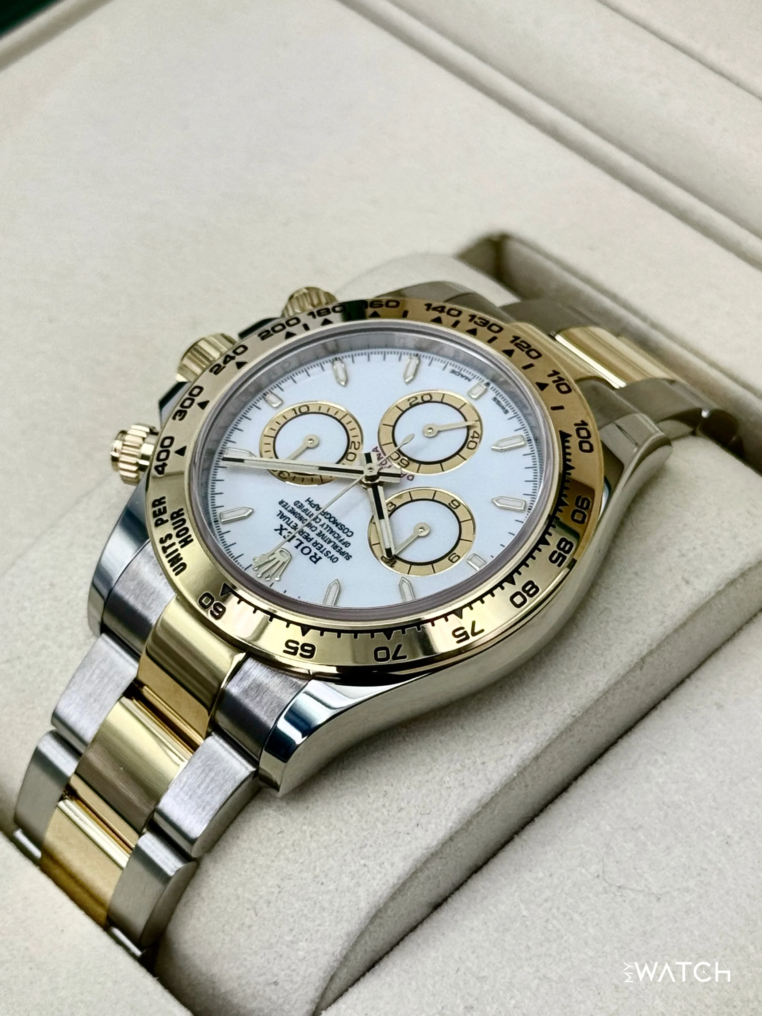 2025 Rolex Daytona 40mm 126503 Two-Tone White Dial - Image 7
