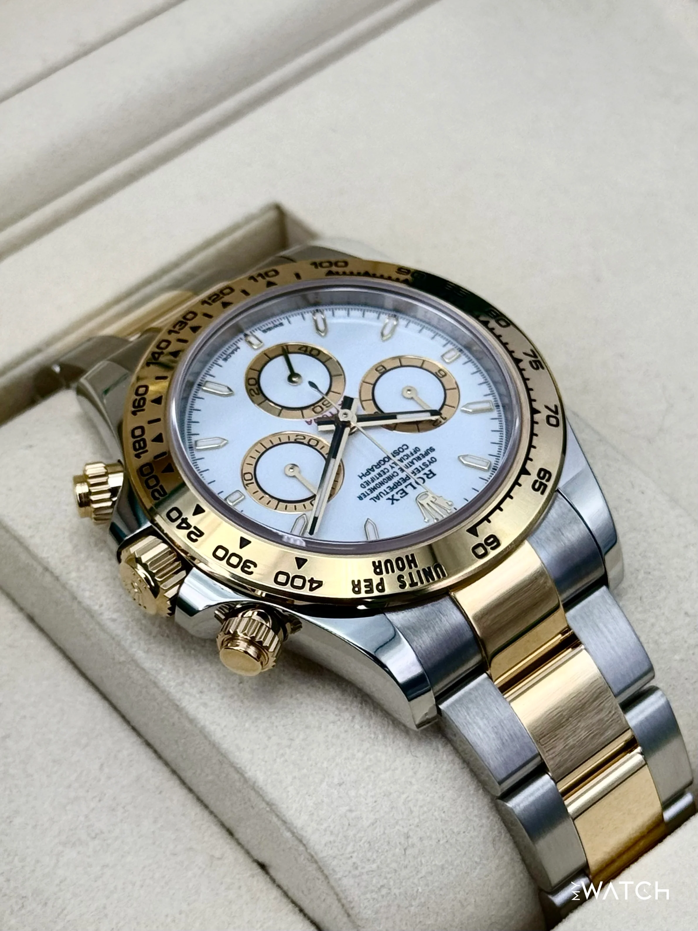 2025 Rolex Daytona 40mm 126503 Two-Tone White Dial - Image 8