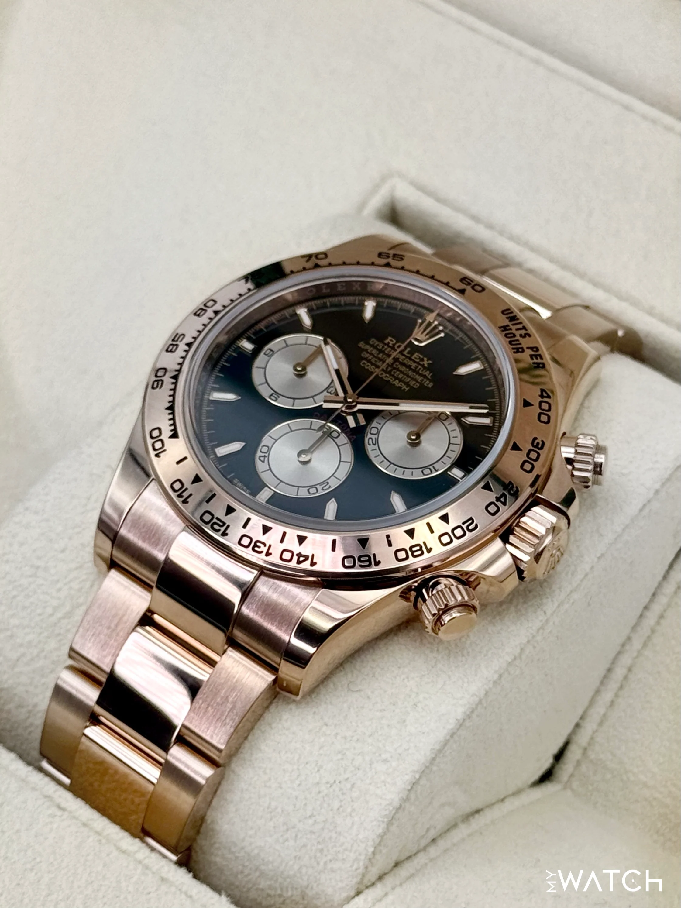 2025 Rolex Daytona 40mm 126505 Rose Gold Black Dial - Image 5