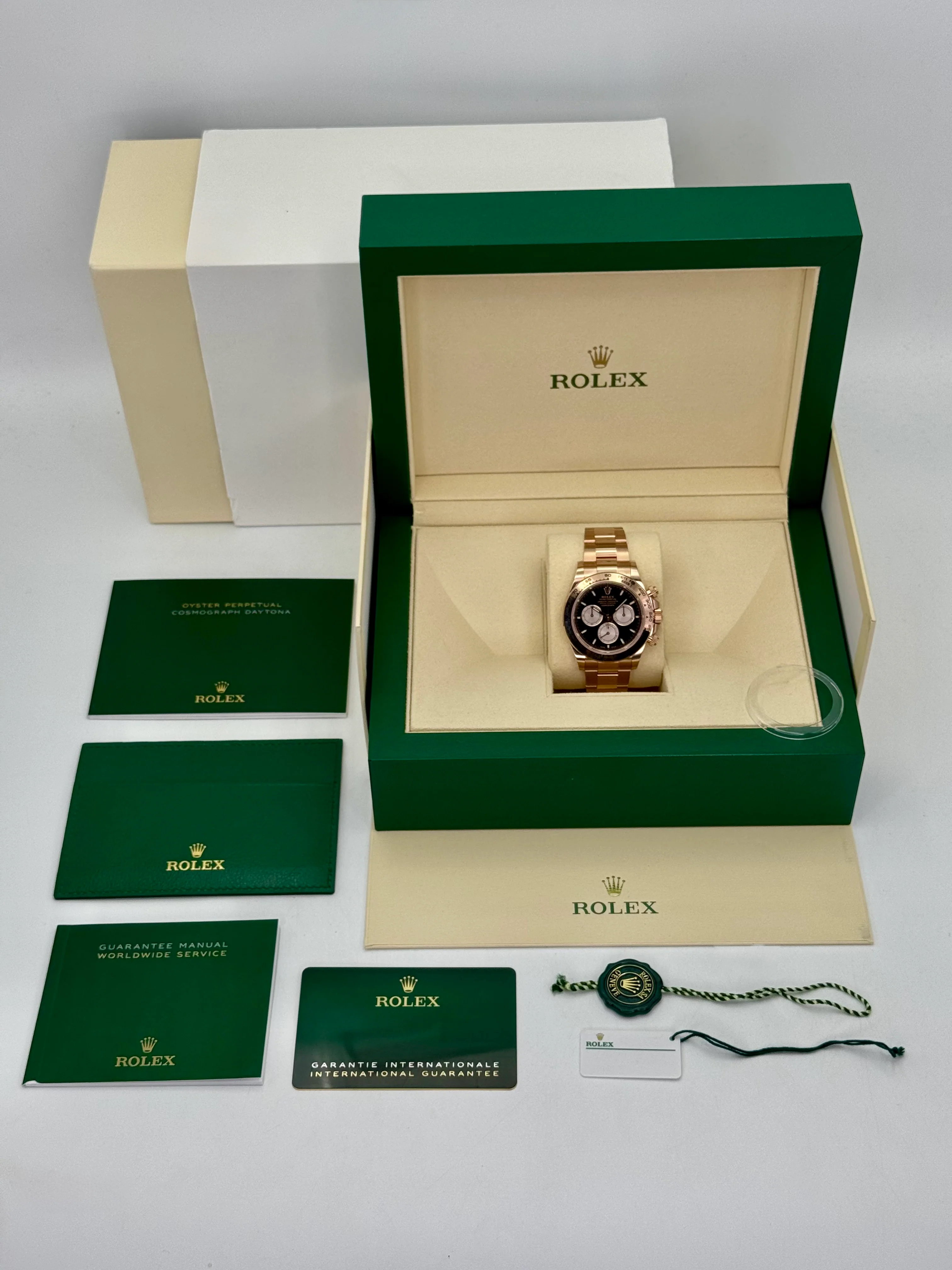 2025 Rolex Daytona 40mm 126505 Rose Gold Black Dial - Image 10