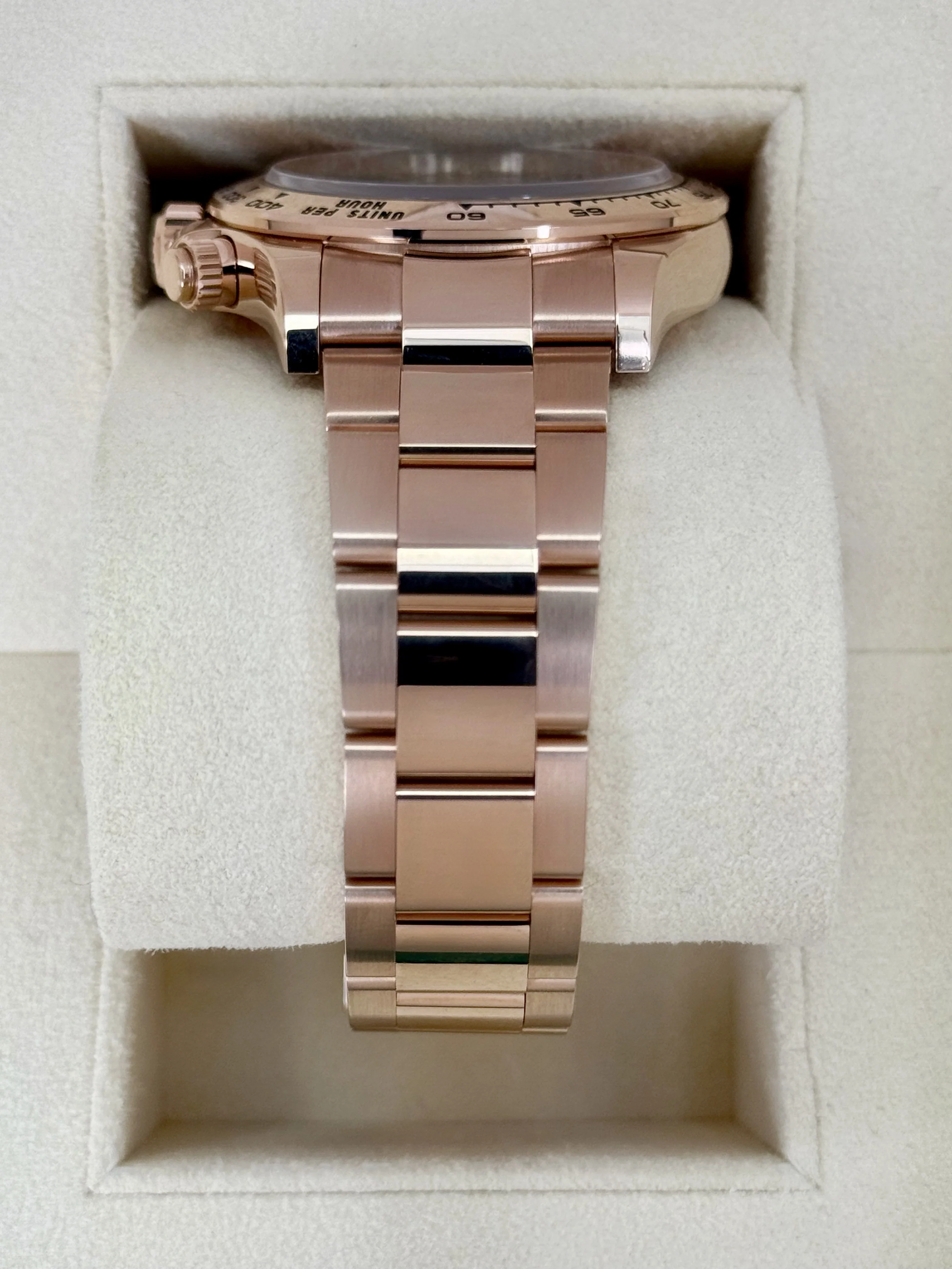 2025 Rolex Daytona 40mm 126505 Rose Gold Black Dial - Image 4