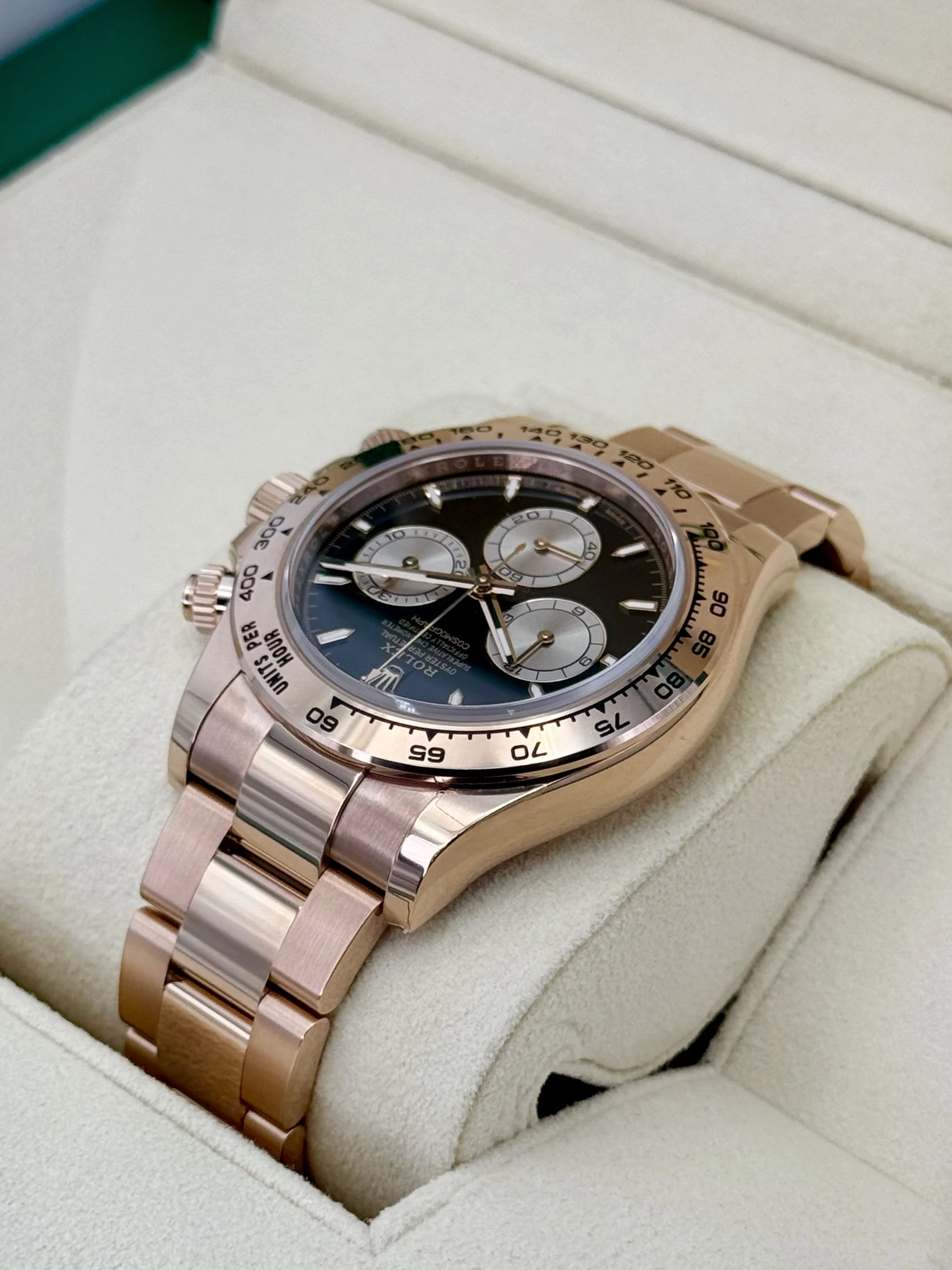 2025 Rolex Daytona 40mm 126505 Rose Gold Black Dial - Image 7