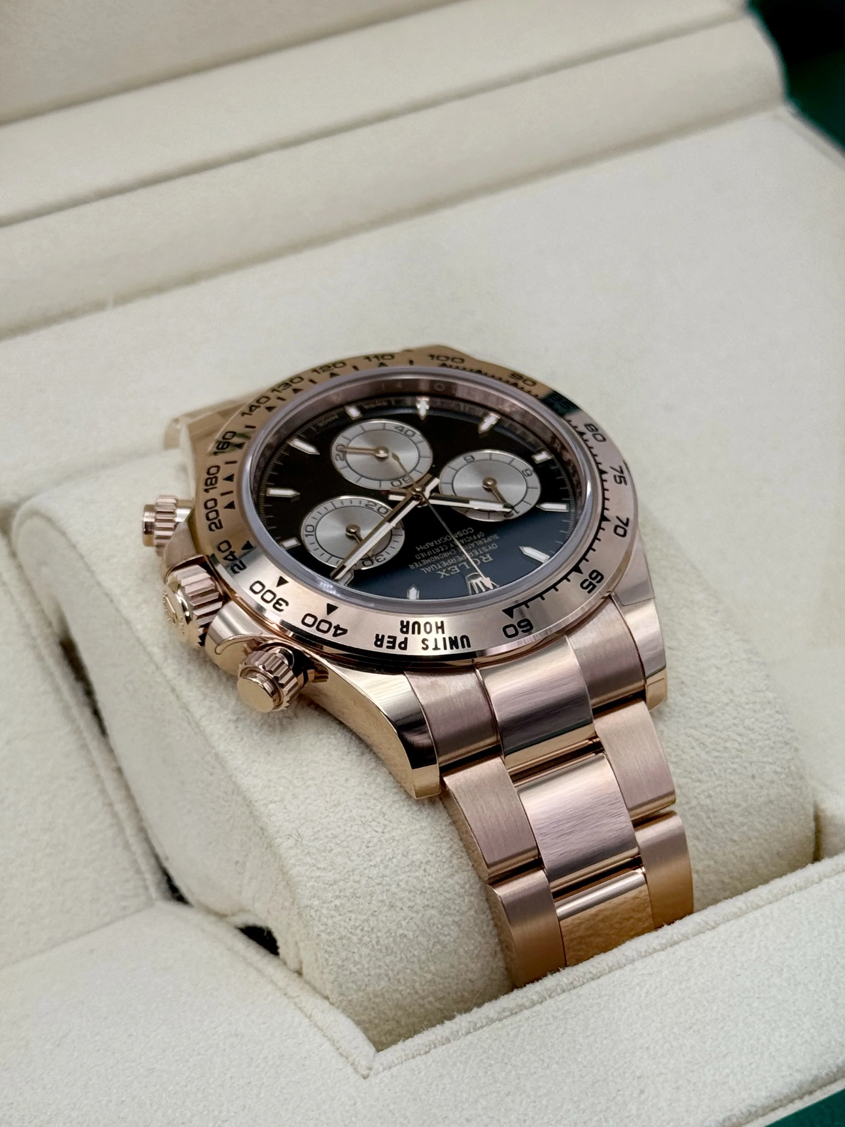 2025 Rolex Daytona 40mm 126505 Rose Gold Black Dial - Image 8