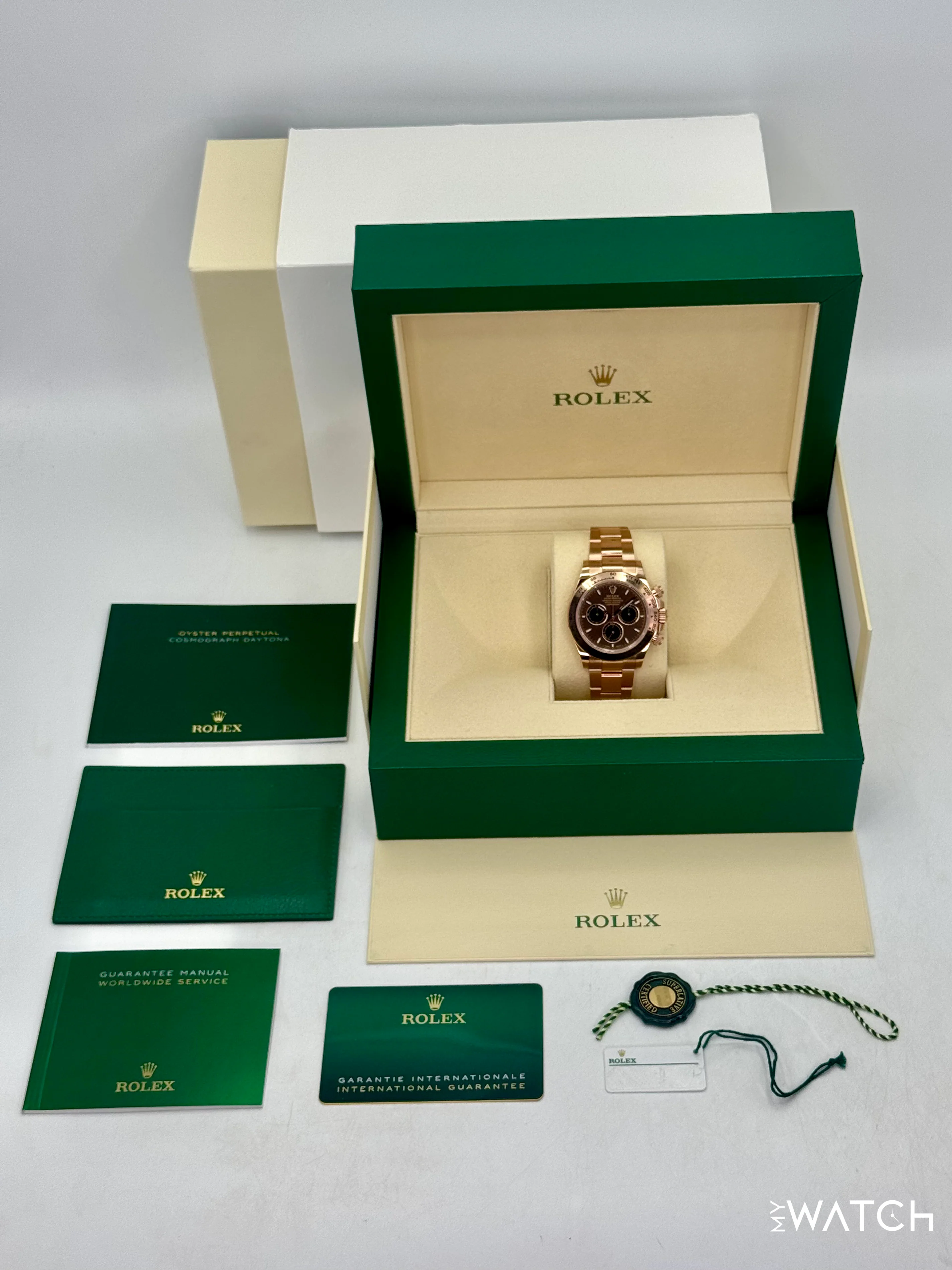 2025 Rolex Daytona 40mm 126505 Rose Gold Chocolate Dial - Image 10
