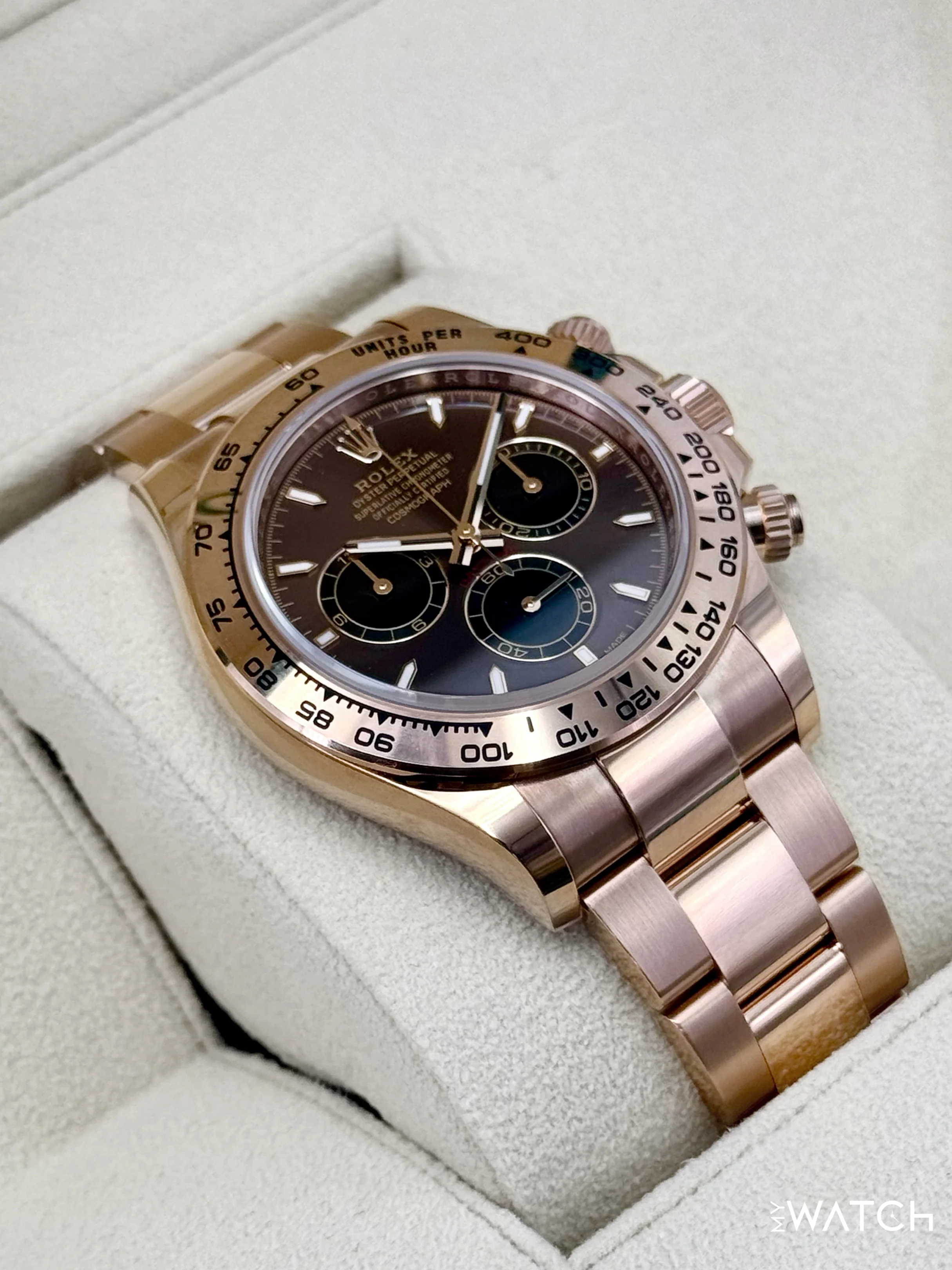 2025 Rolex Daytona 40mm 126505 Rose Gold Chocolate Dial - Image 6