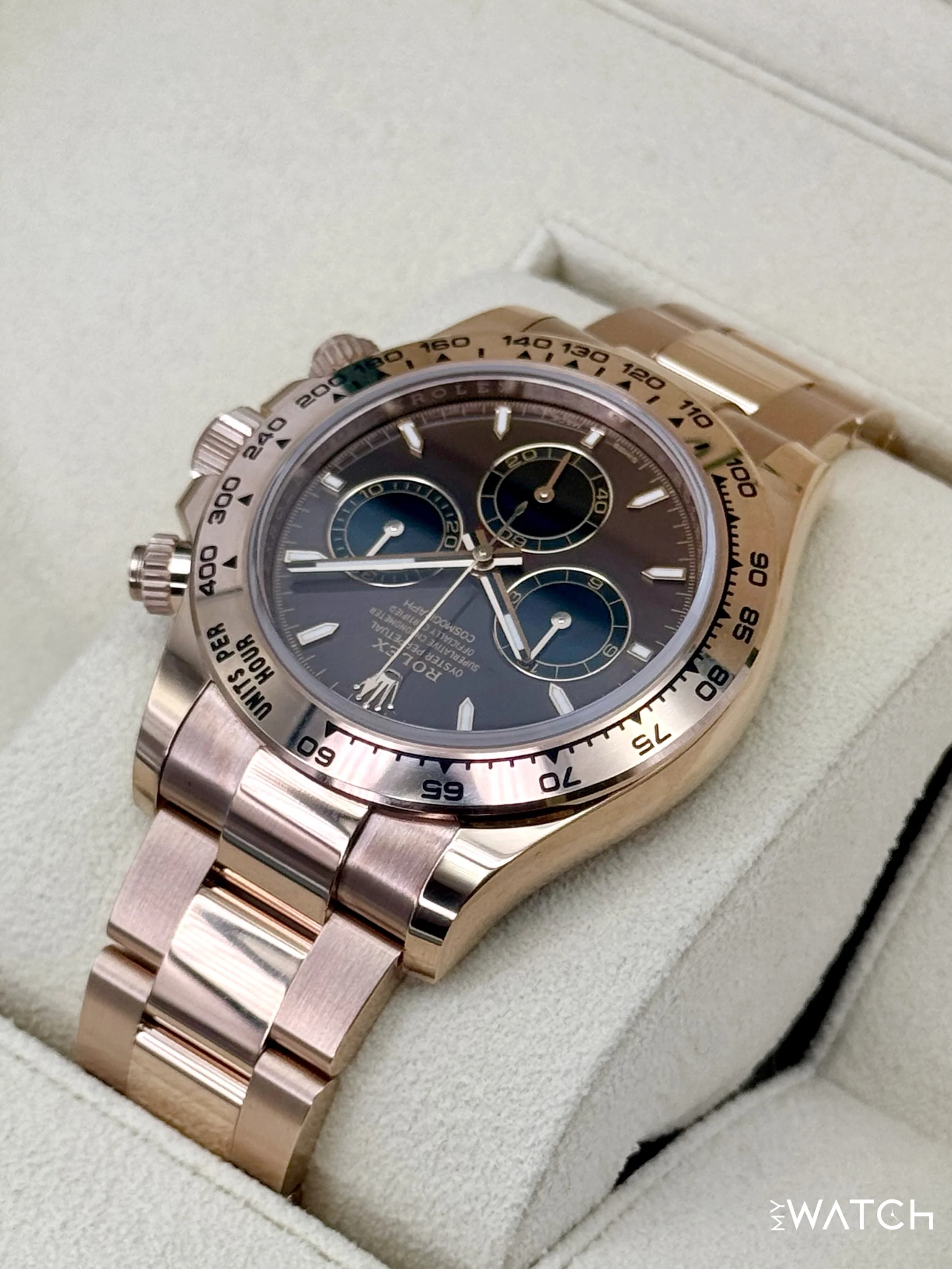 2025 Rolex Daytona 40mm 126505 Rose Gold Chocolate Dial - Image 7