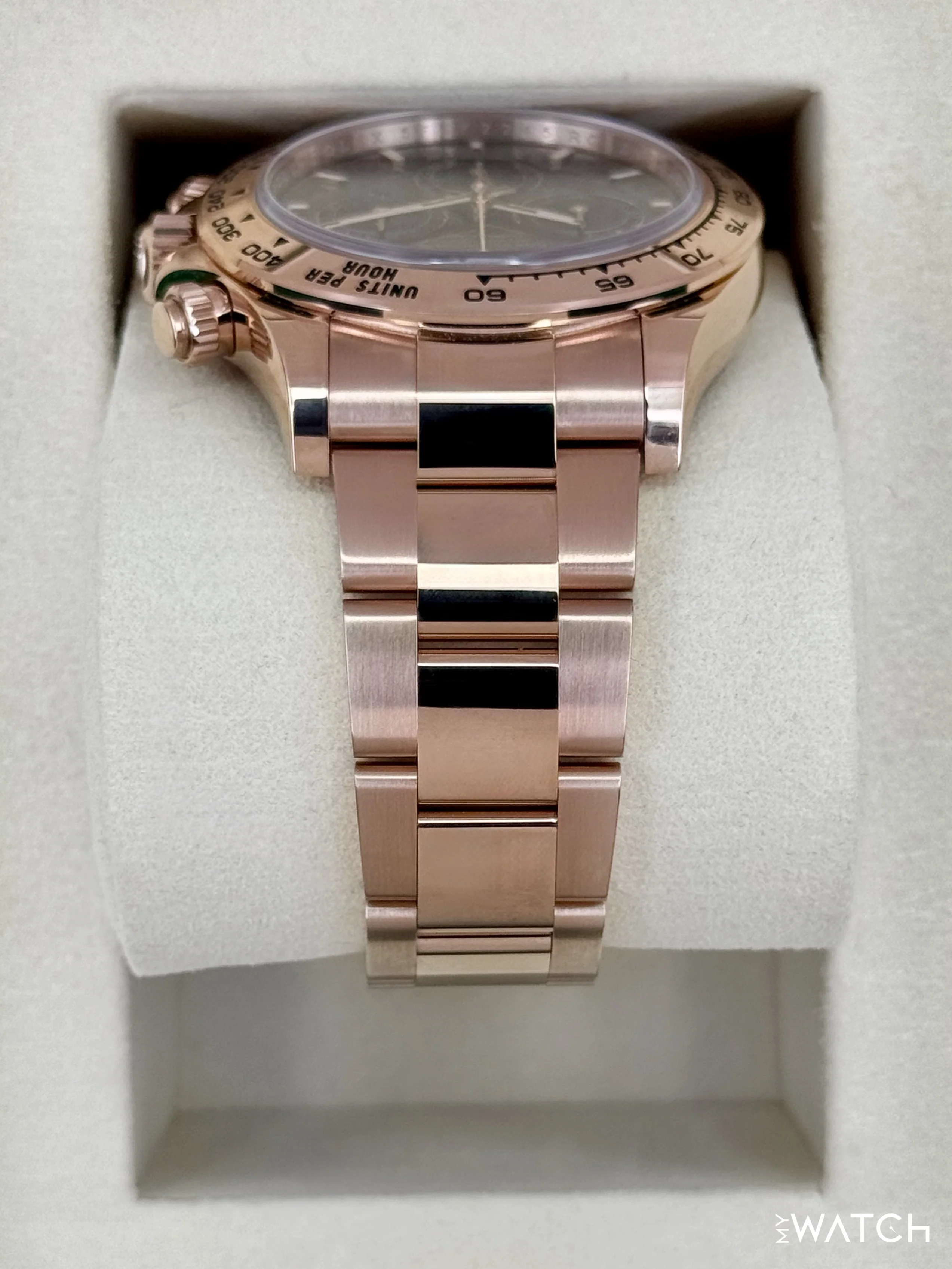2025 Rolex Daytona 40mm 126505 Rose Gold Chocolate Dial - Image 4