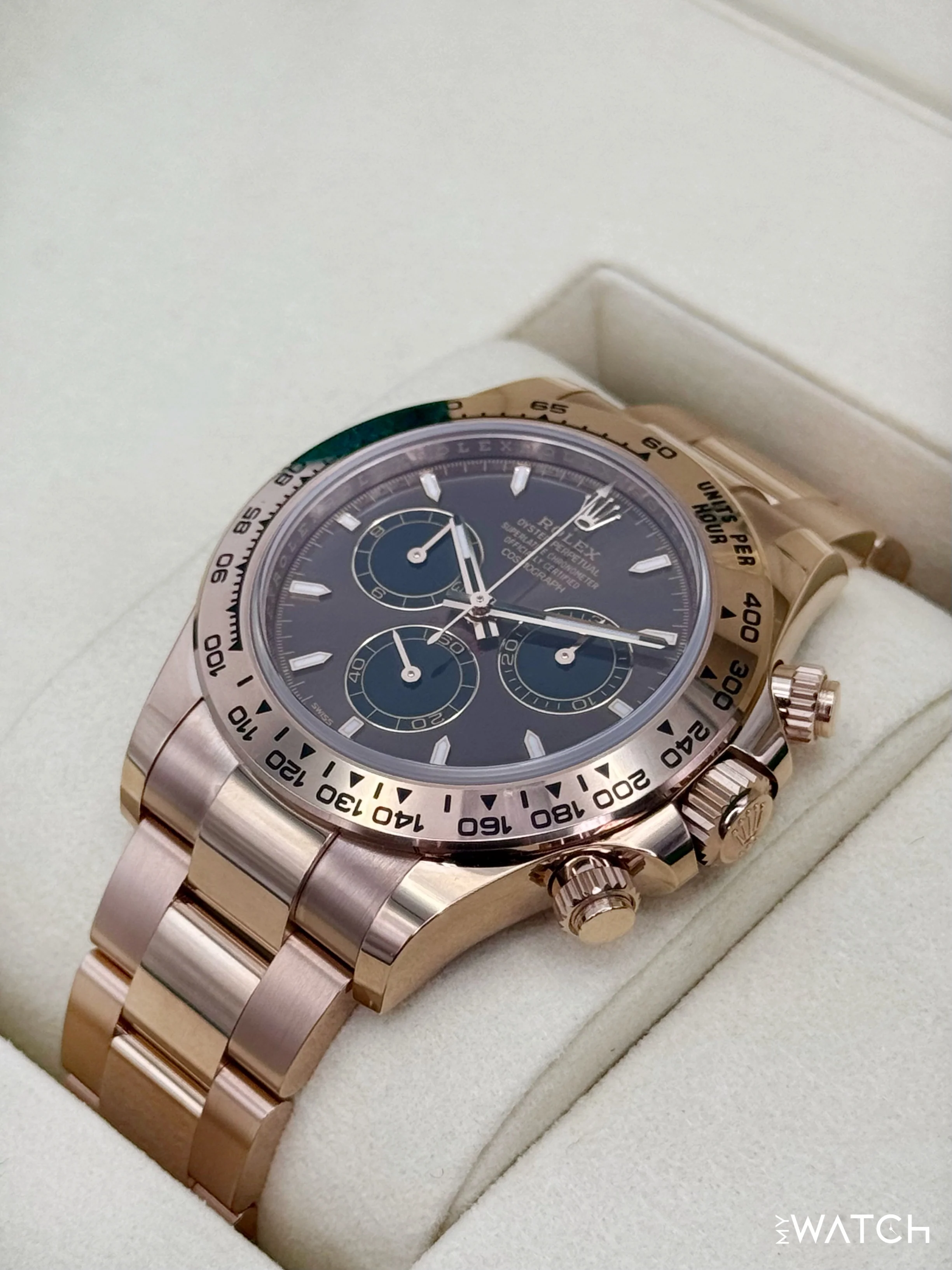 2025 Rolex Daytona 40mm 126505 Rose Gold Chocolate Dial - Image 5