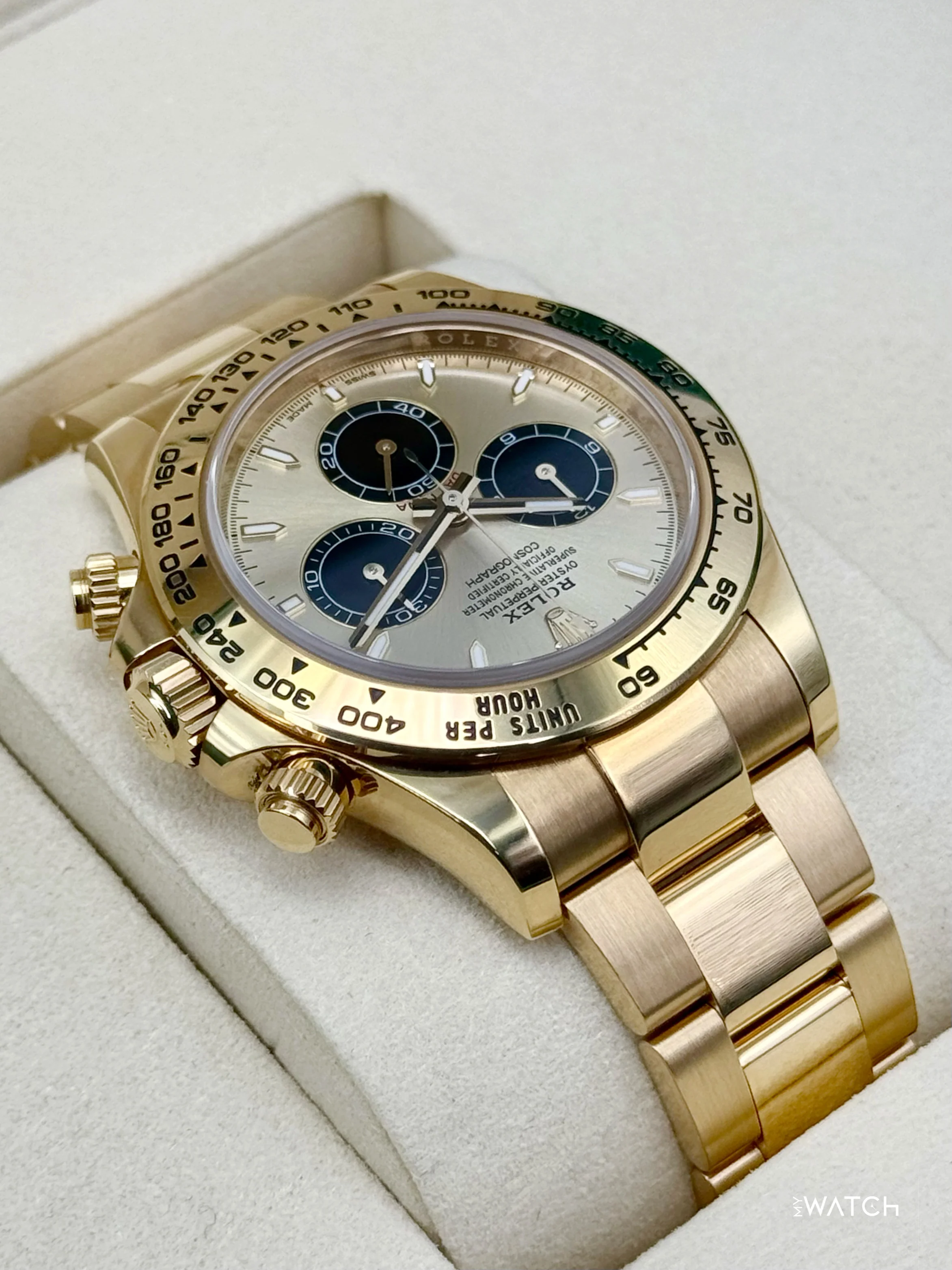 2025 Rolex Daytona 40mm 126508 18K Yellow Gold Champagne "Pikachu" Dial - Image 8