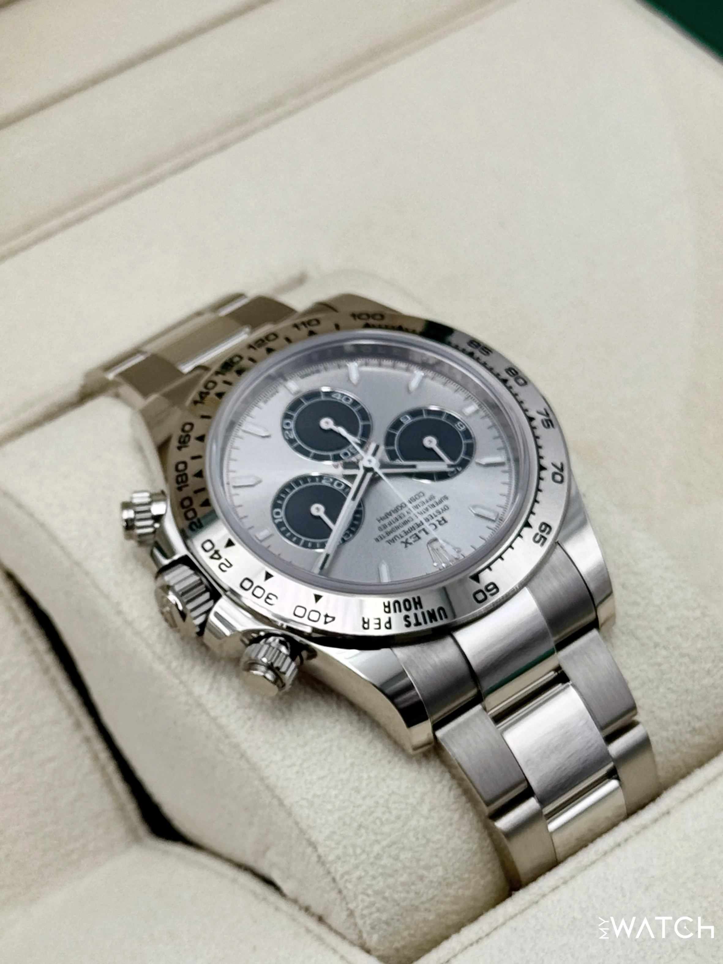 2025 Rolex Daytona 40mm 126509 White Gold Silver Ghost Dial - Image 8