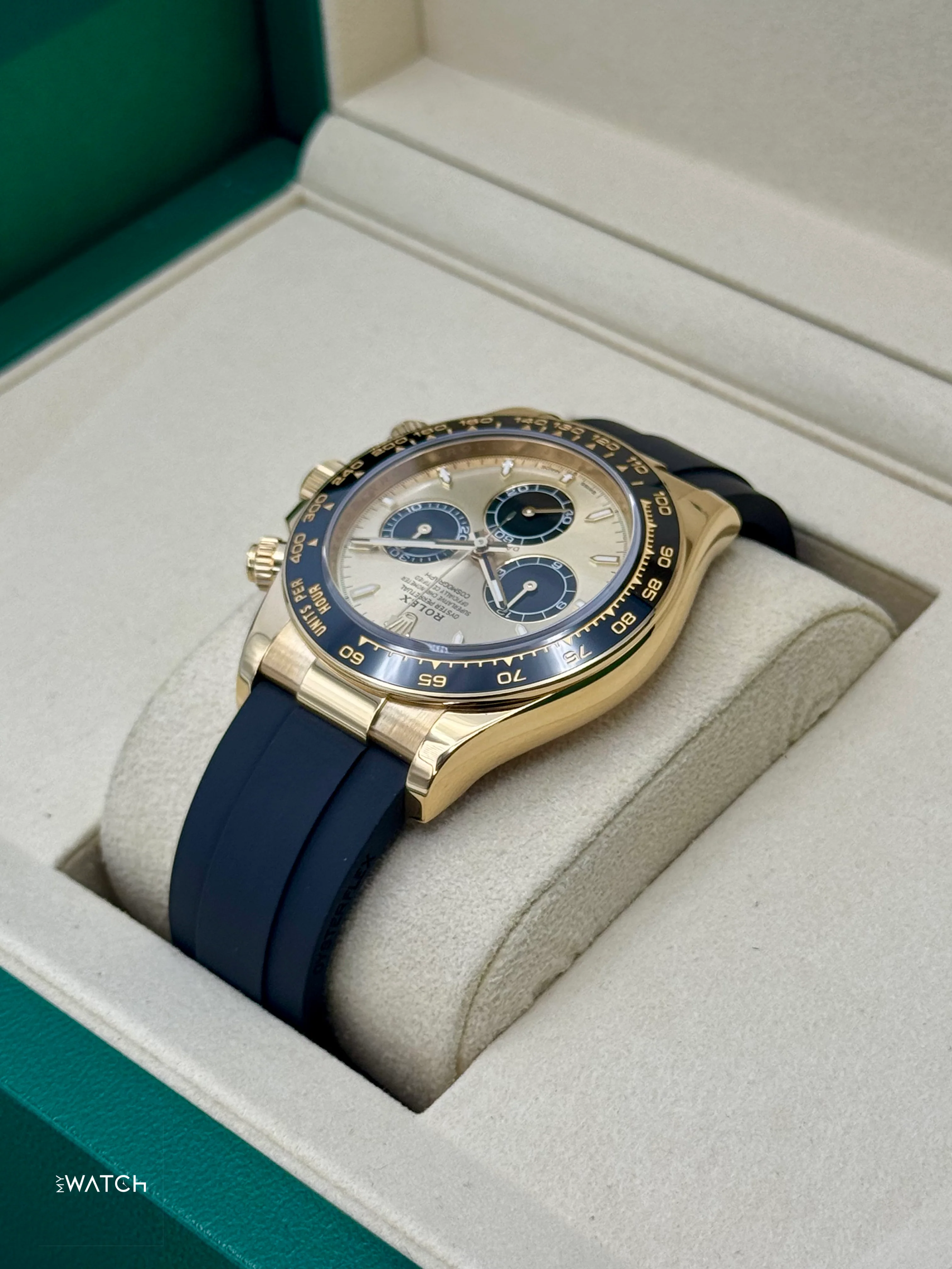 2025 Rolex Daytona 40mm 126518LN Yellow Gold Champagne “Pikachu” Dial - Image 7