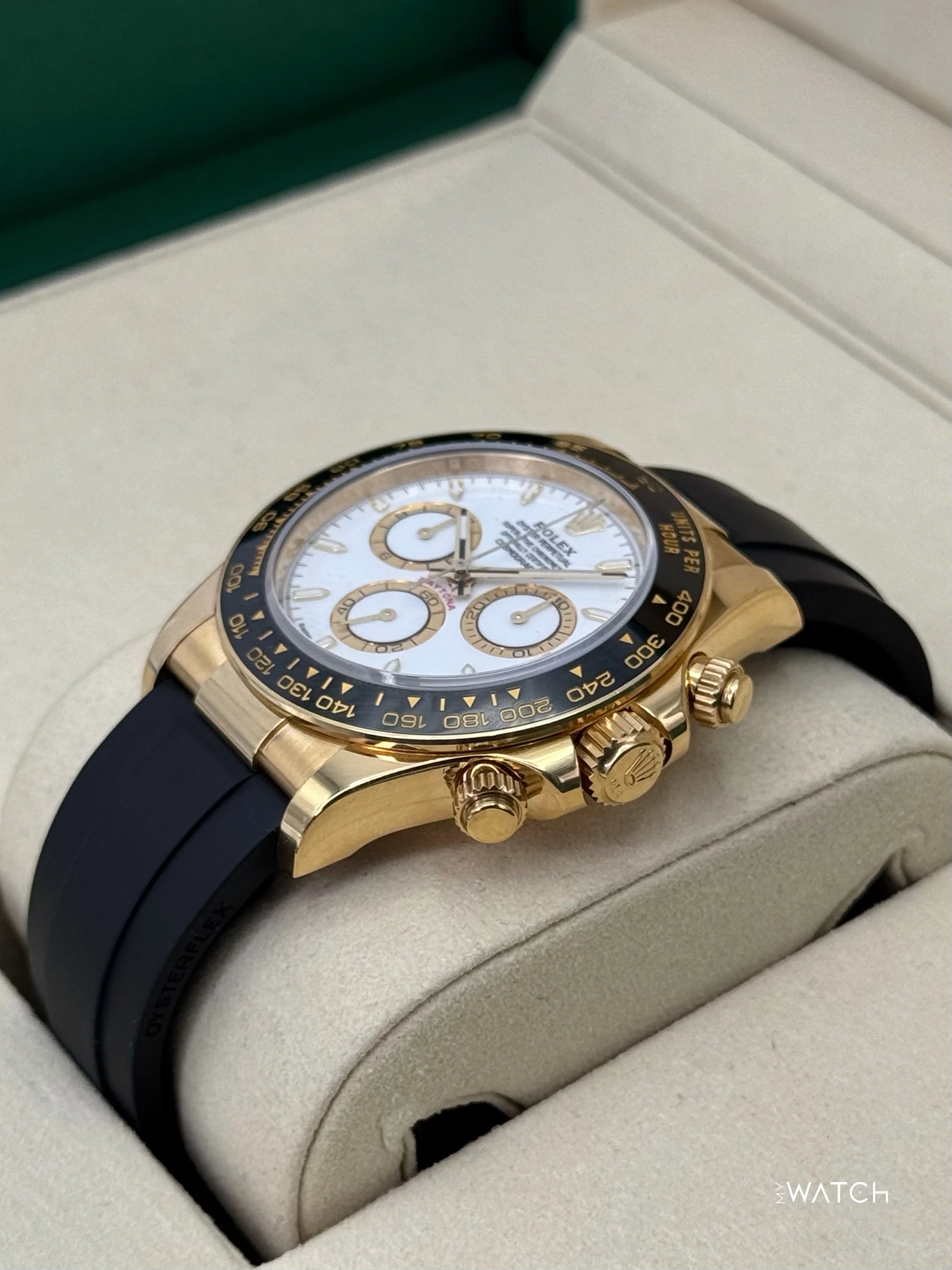 2025 Rolex Daytona 40mm 126518LN Yellow Gold White Dial - Image 5
