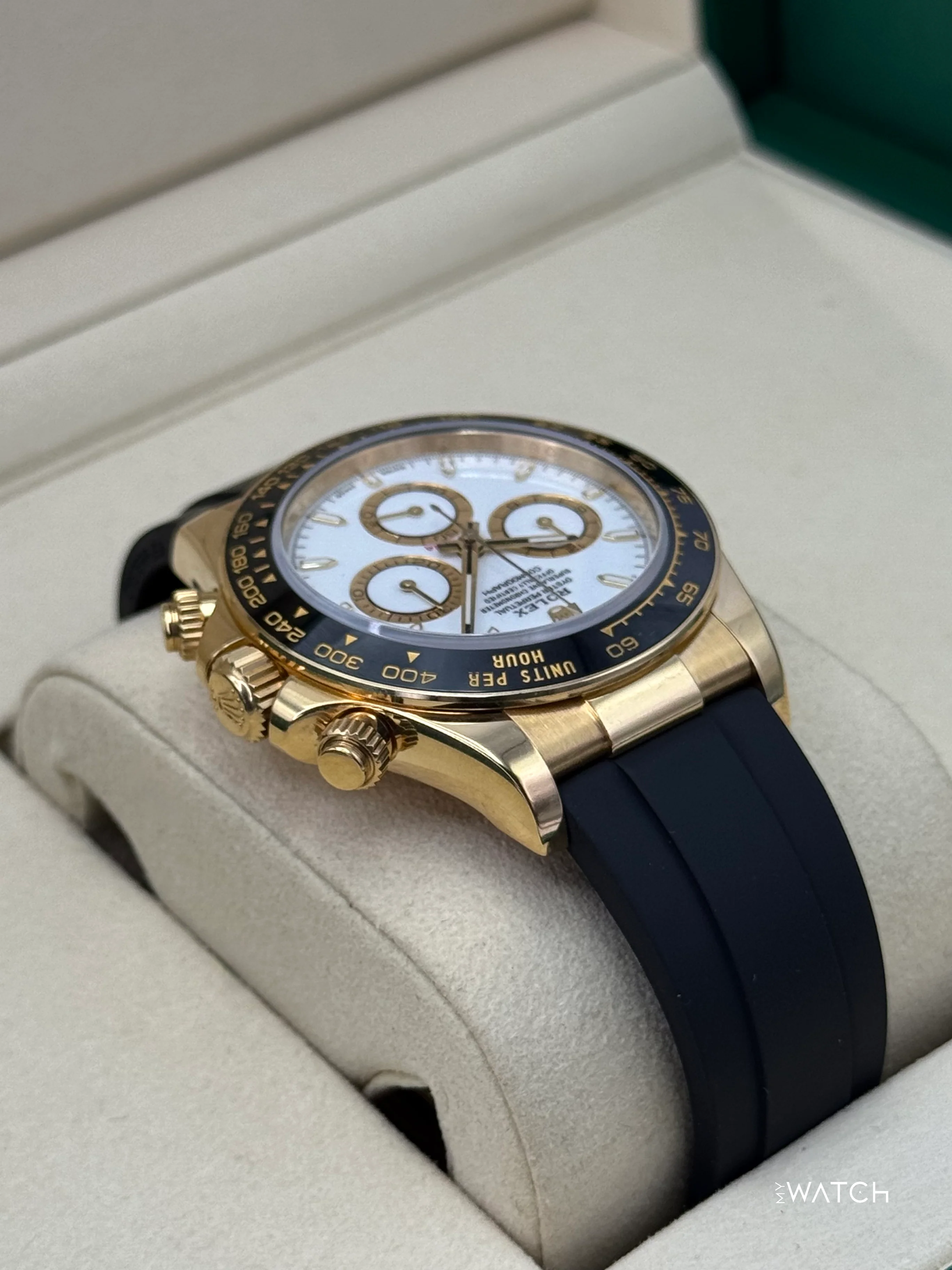 2025 Rolex Daytona 40mm 126518LN Yellow Gold White Dial - Image 7