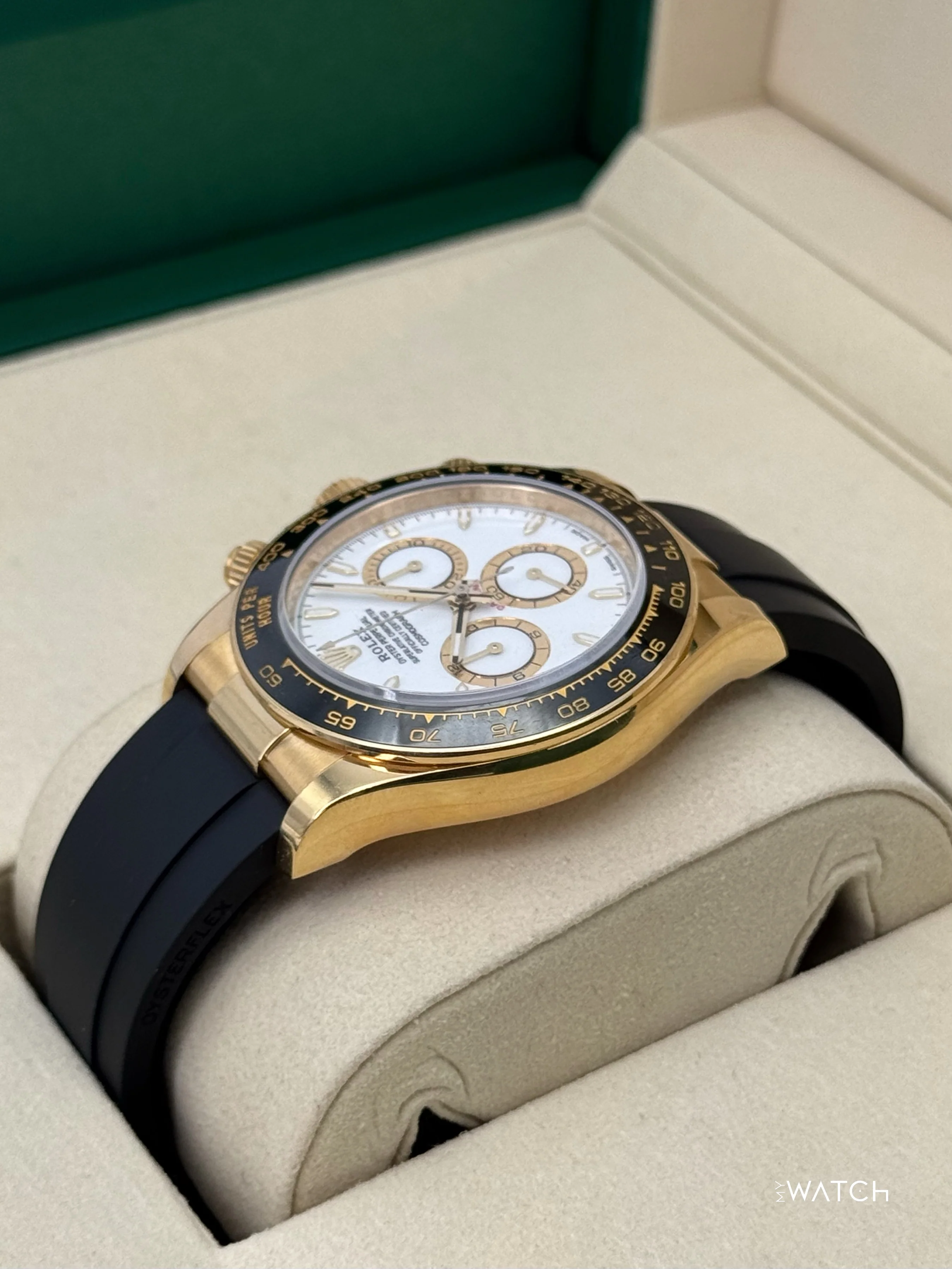 2025 Rolex Daytona 40mm 126518LN Yellow Gold White Dial - Image 8