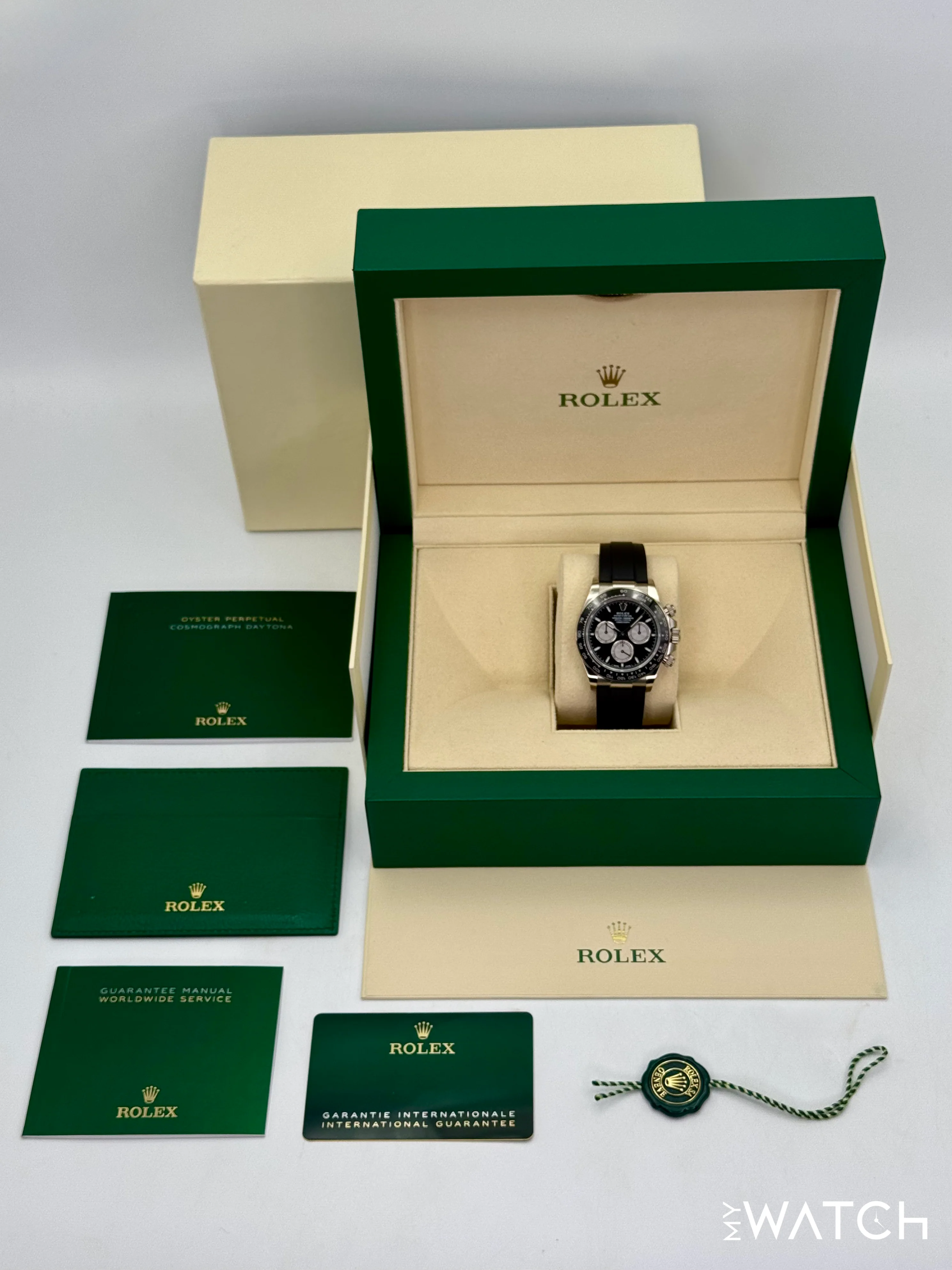 2025 Rolex Daytona "Baby Le Mans" 40mm 126519LN White Gold Black Dial - Image 10