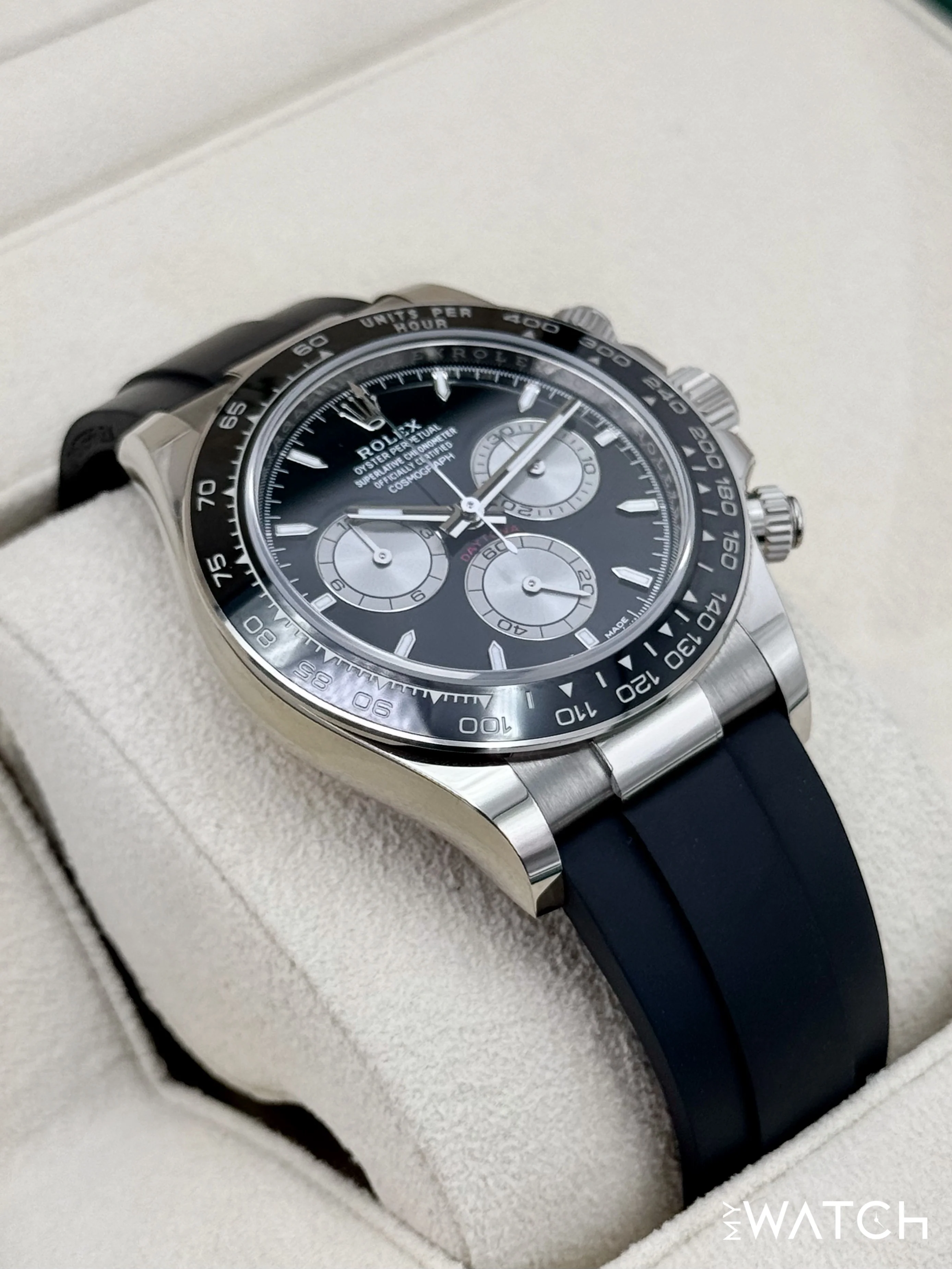 2025 Rolex Daytona "Baby Le Mans" 40mm 126519LN White Gold Black Dial - Image 6