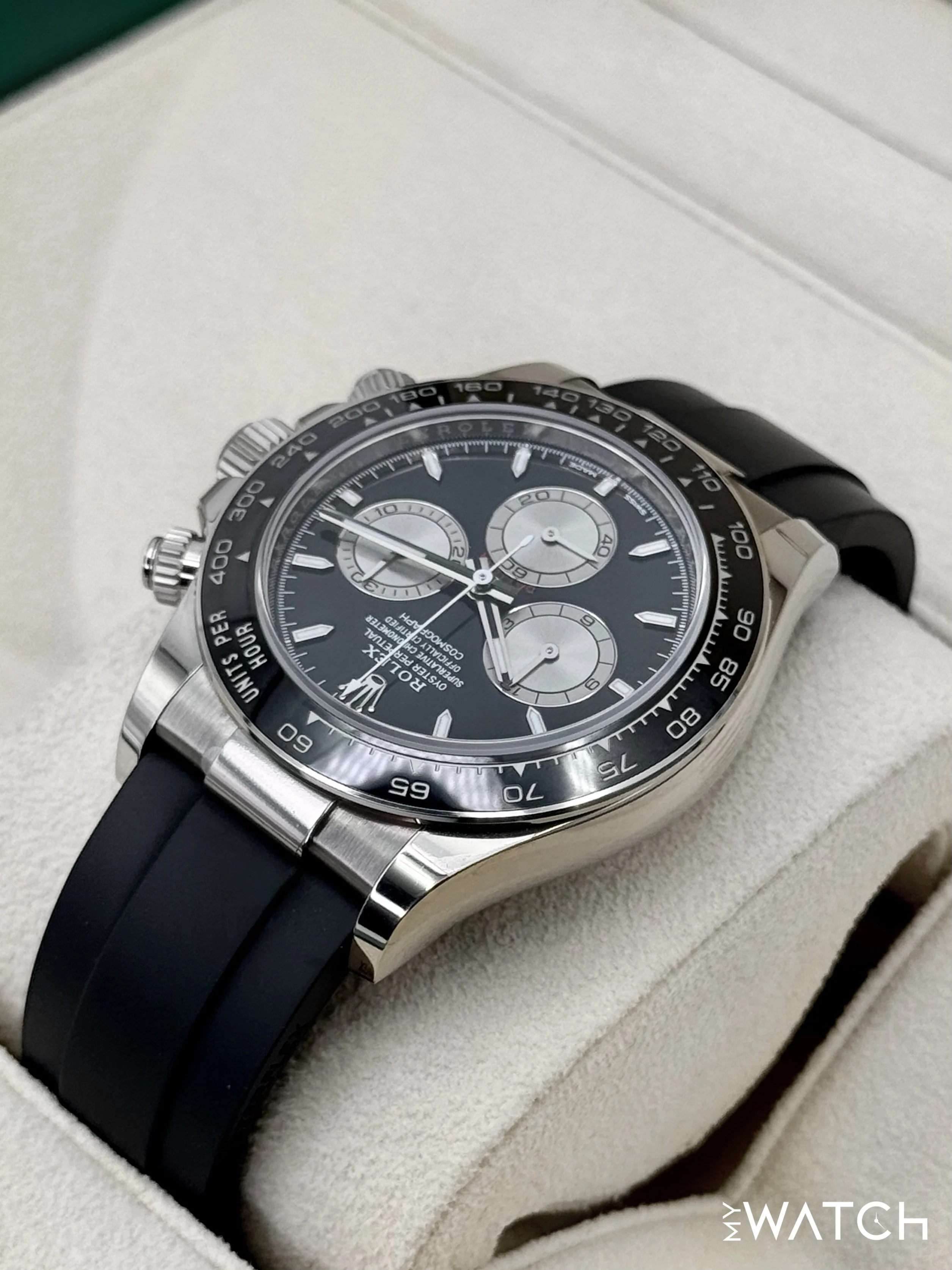 2025 Rolex Daytona "Baby Le Mans" 40mm 126519LN White Gold Black Dial - Image 7