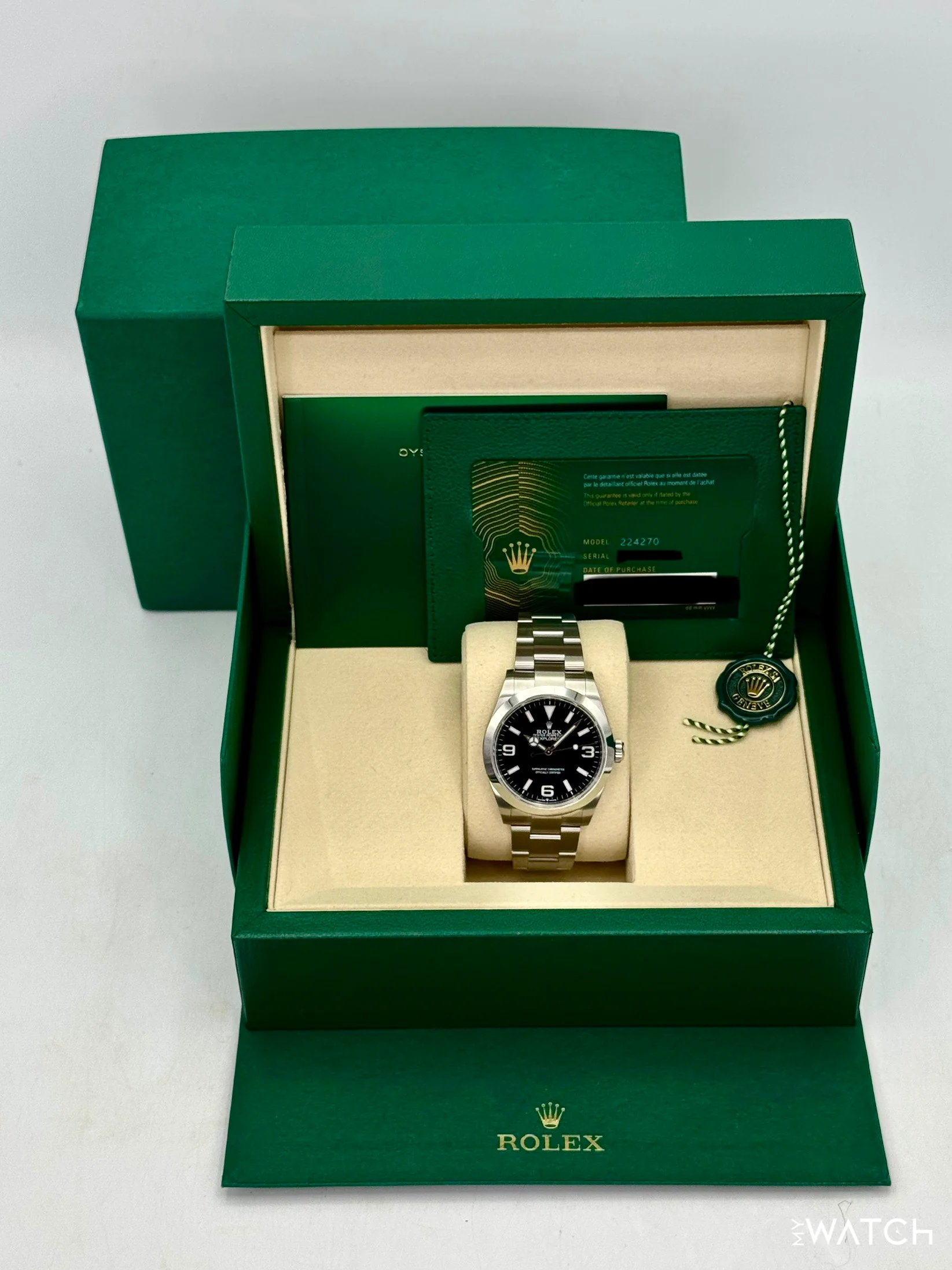 2025 Rolex Explorer 40mm 224270 Black Dial - Image 9