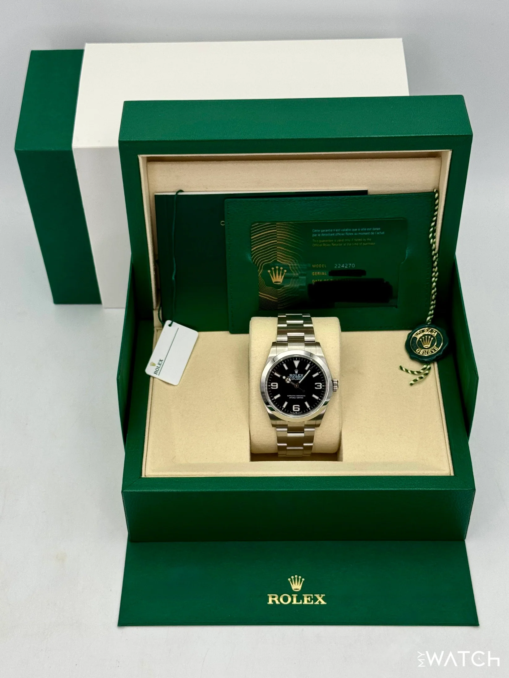 2025 Rolex Explorer 40mm 224270 Black Dial - Image 9