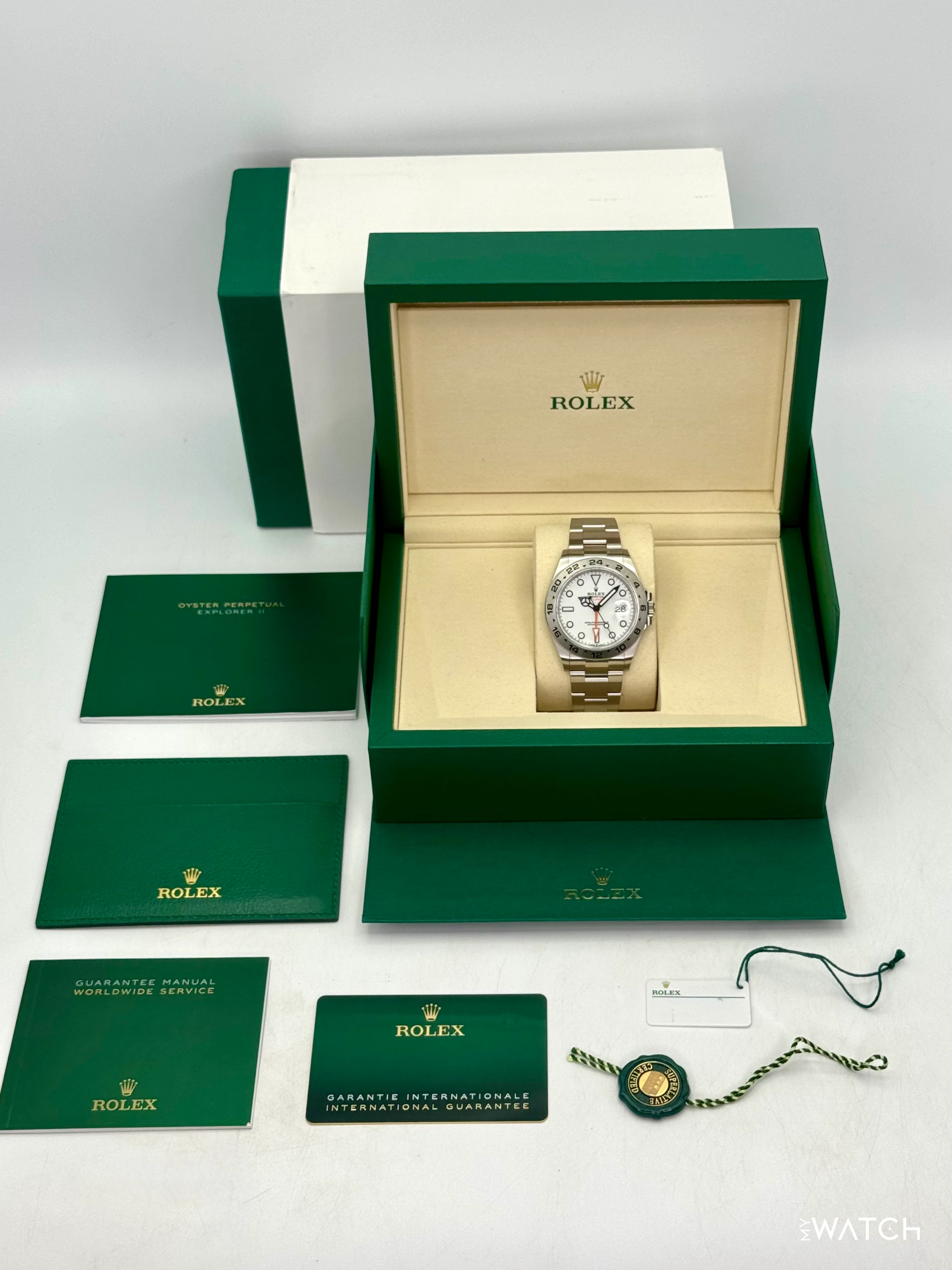 2025 Rolex Explorer II 42mm 226570 Polar White Dial - Image 10