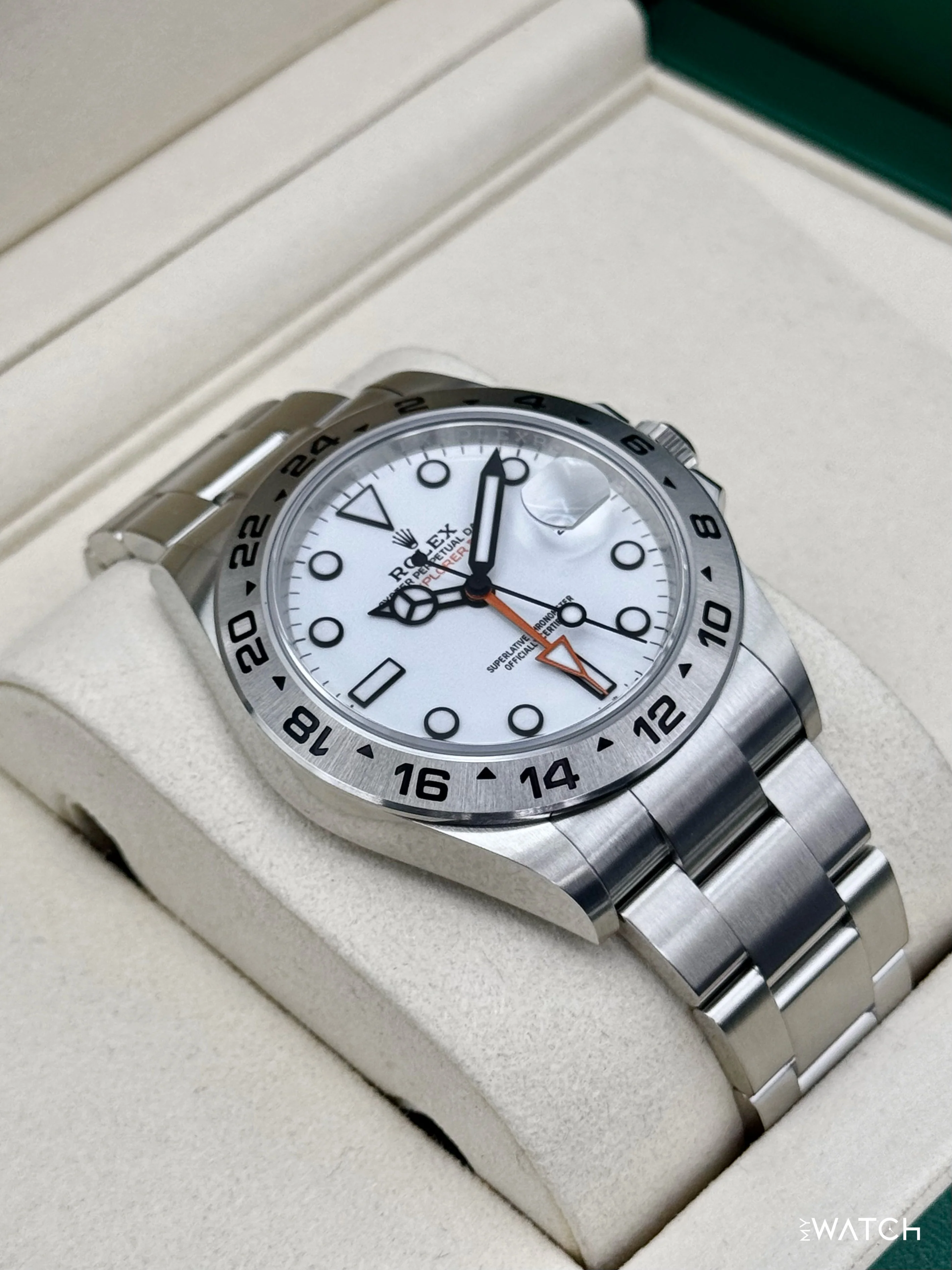 2025 Rolex Explorer II 42mm 226570 Polar White Dial - Image 6